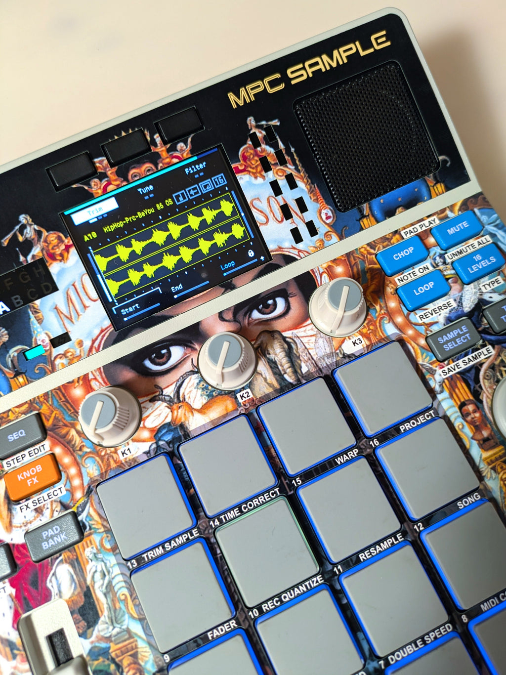MJ Dangerous - AKAI MPC Sample Skin