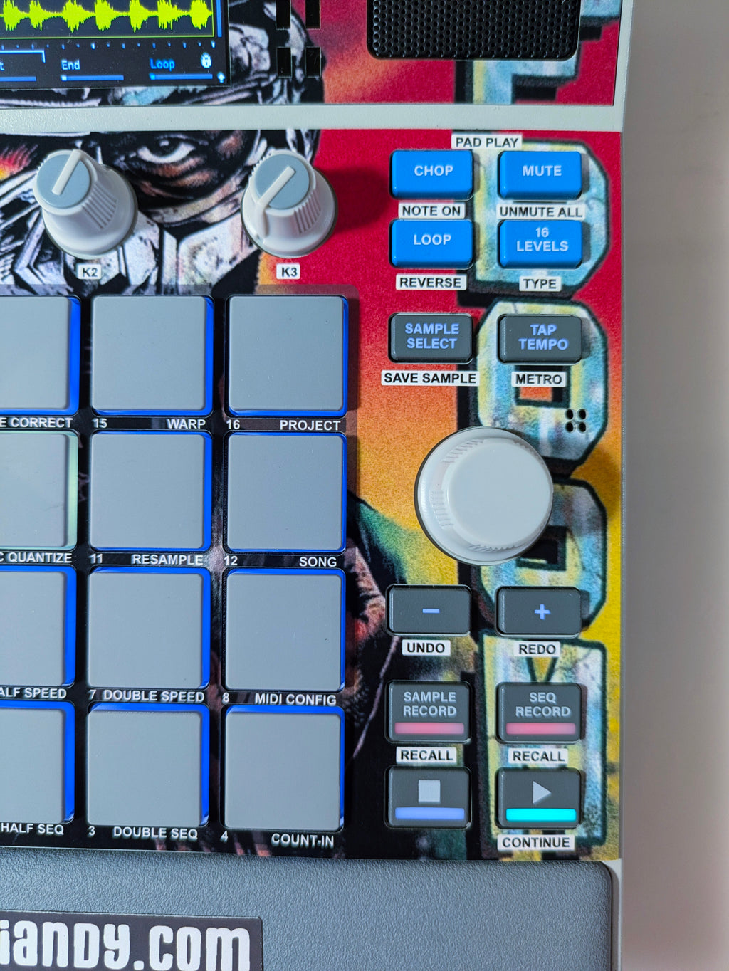 Czarface Meets Metal Face - AKAI MPC Sample Skin - Lofi Andy
