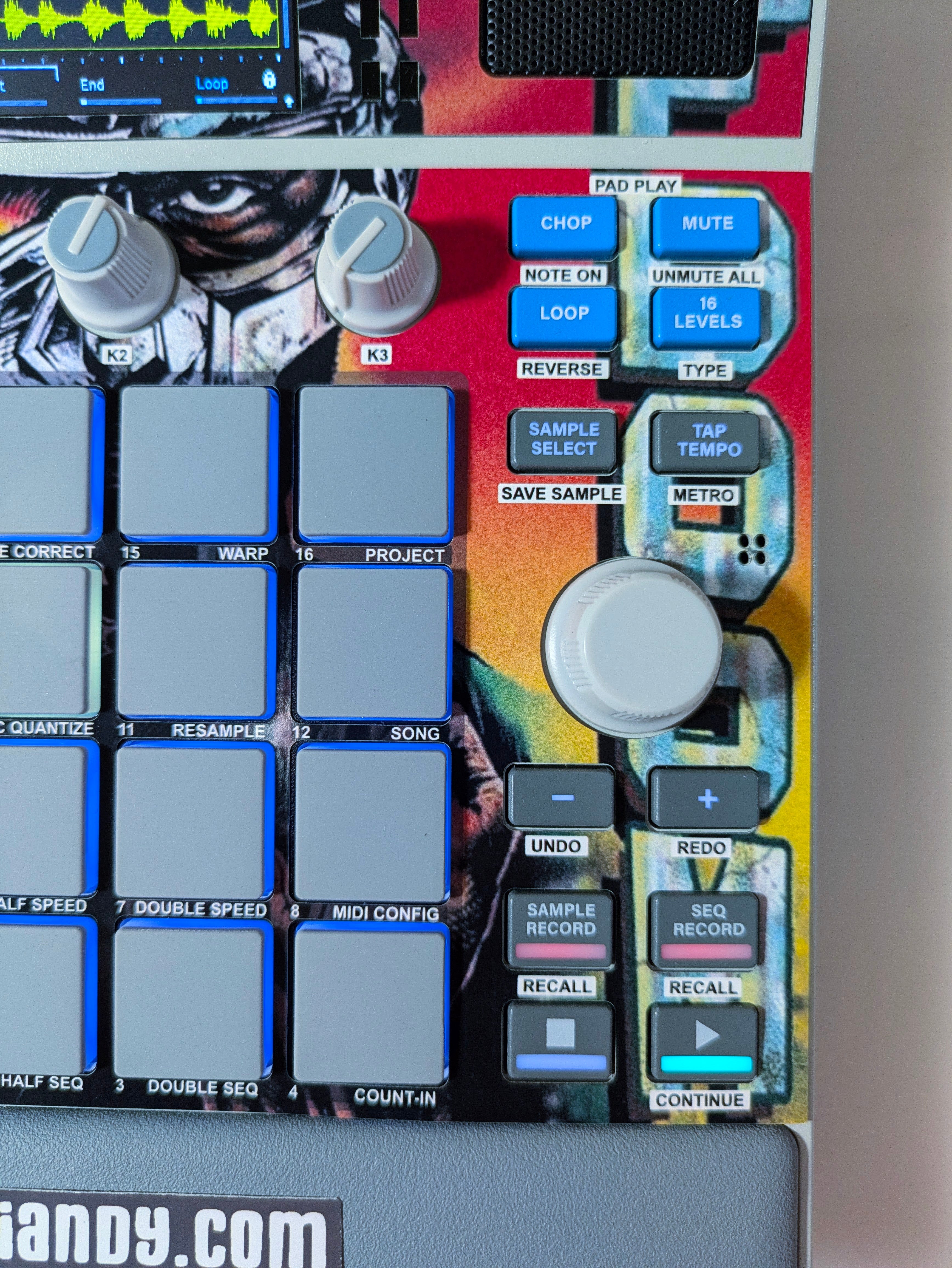 Czarface Meets Metal Face - AKAI MPC Sample Skin - Lofi Andy