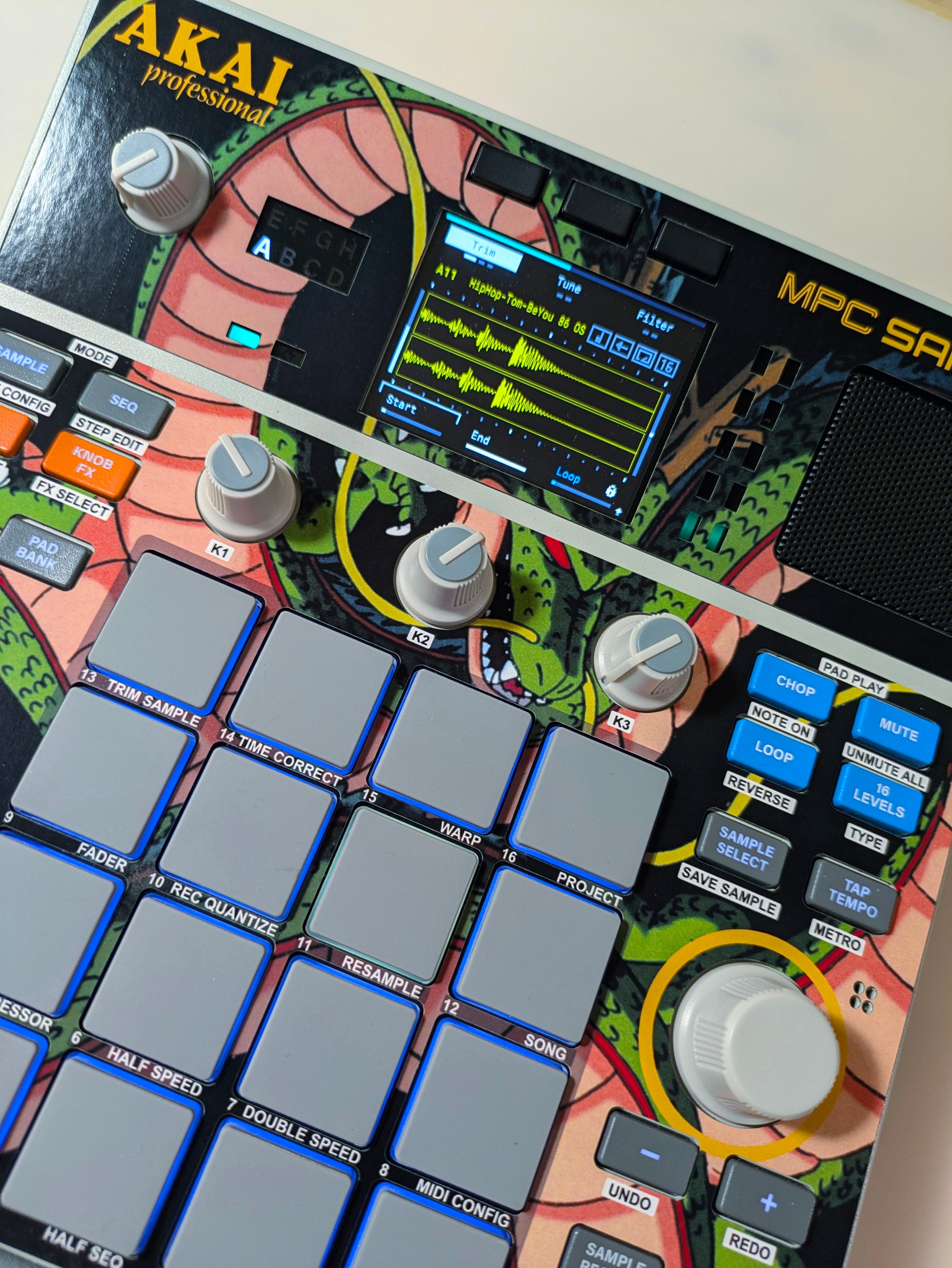 Dragon Ball Z 02 - AKAI MPC Sample Skin - Lofi Andy