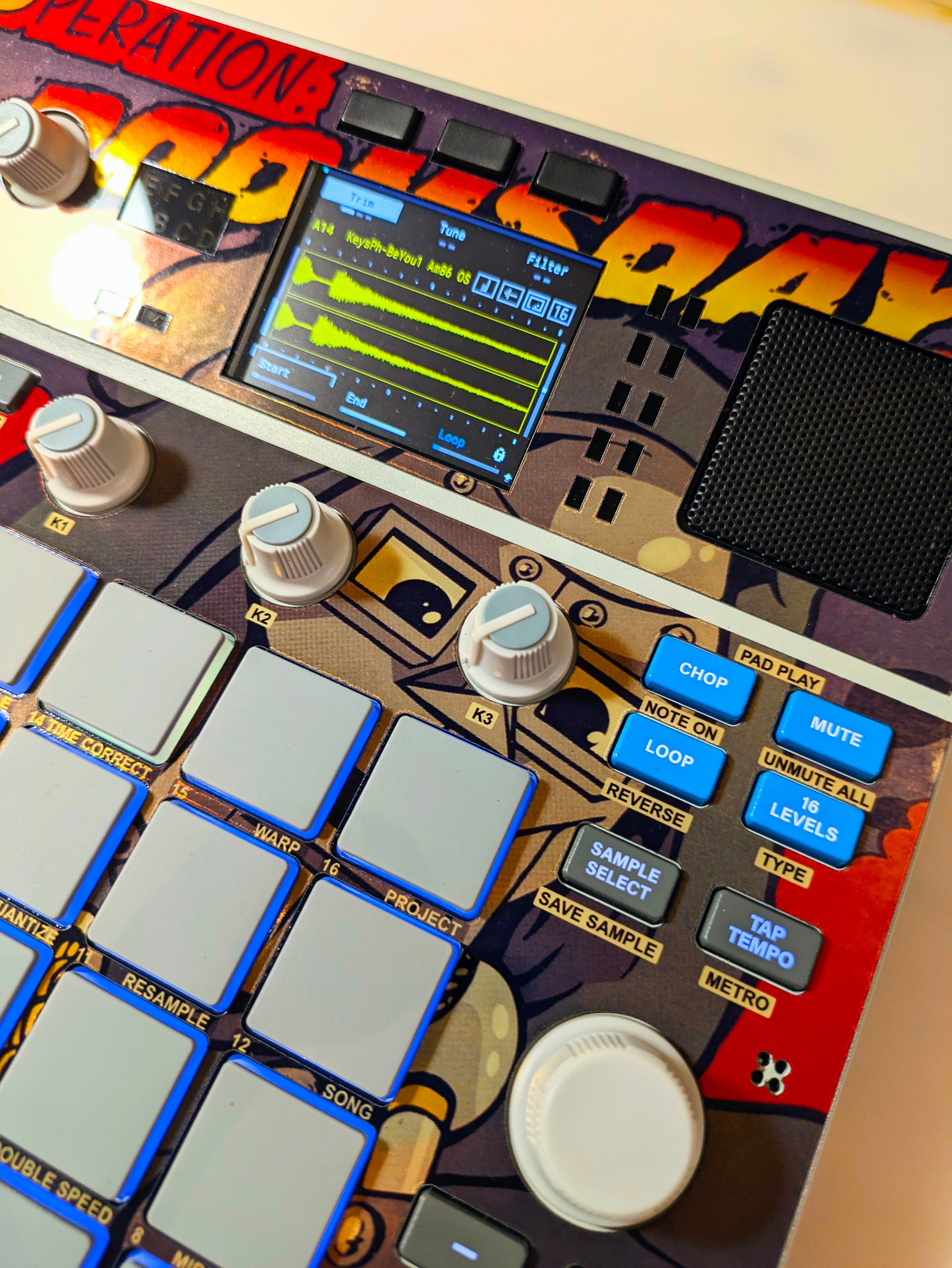 Operation: DOOMSDAY - Special Gold-foil - AKAI MPC Sample Skin