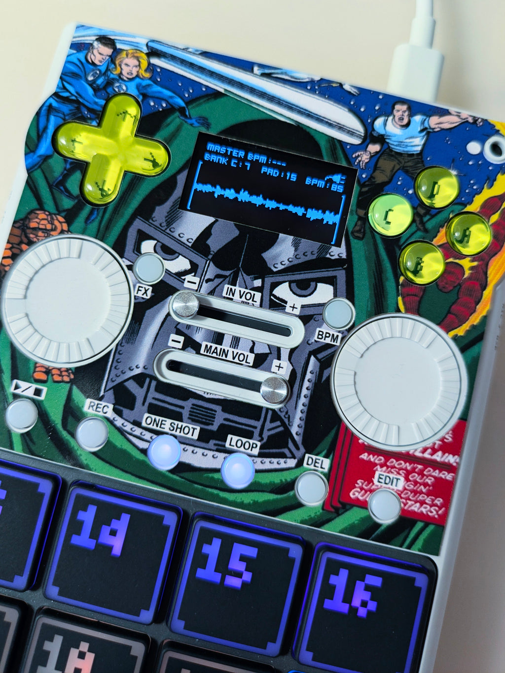 Doctor DOOM 01 - Casio SXC-1 Skin