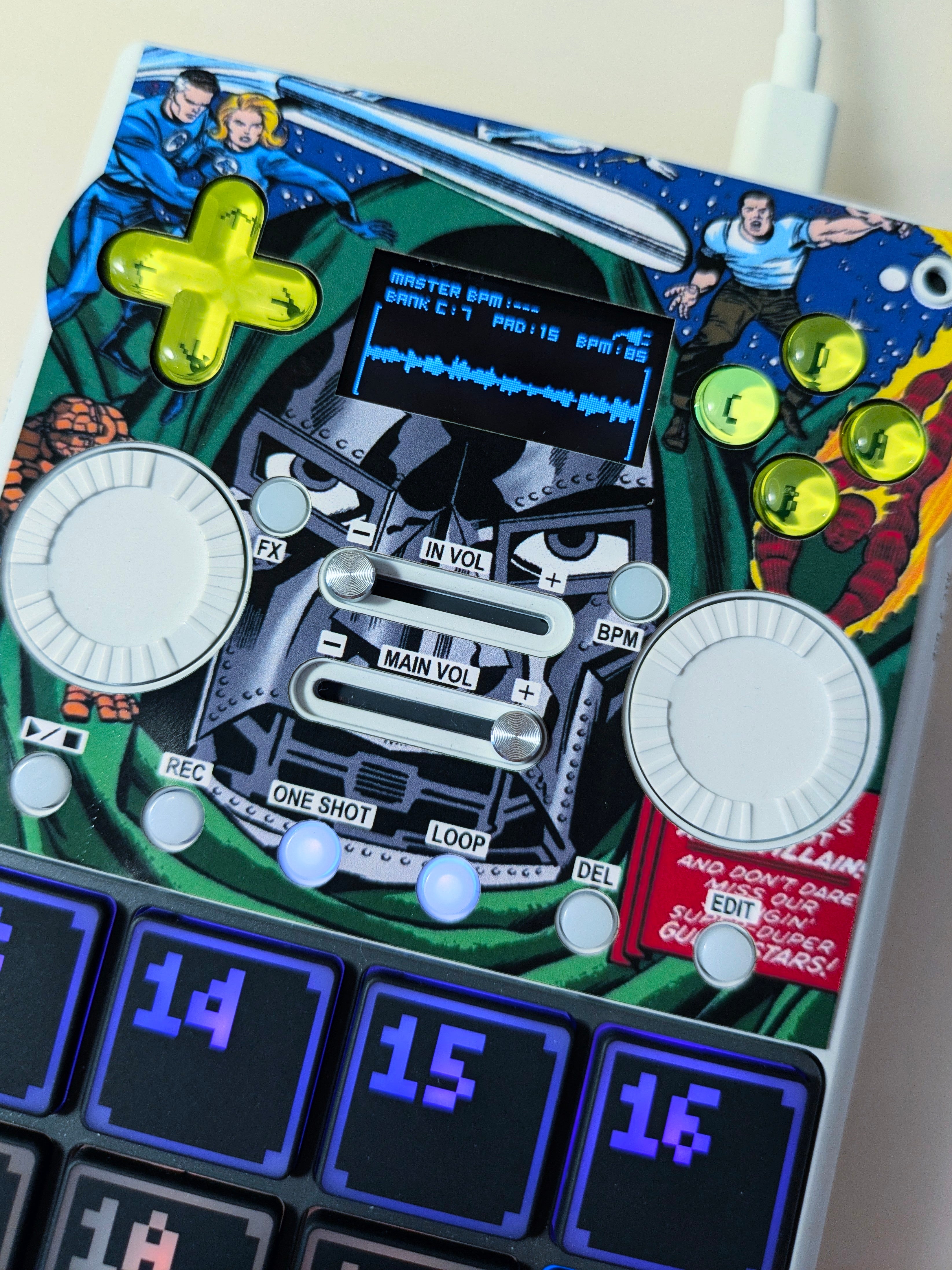 Doctor DOOM 01 - Casio SXC-1 Skin