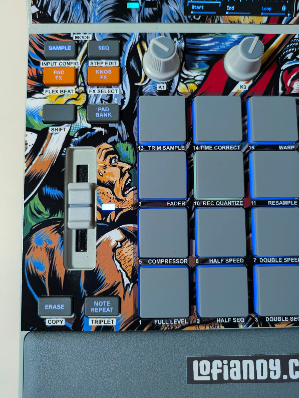 Czarface - Double Dose of Anger - AKAI MPC Sample Skin - Lofi Andy