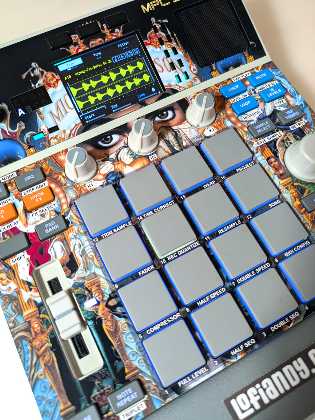 MJ Dangerous - AKAI MPC Sample Skin