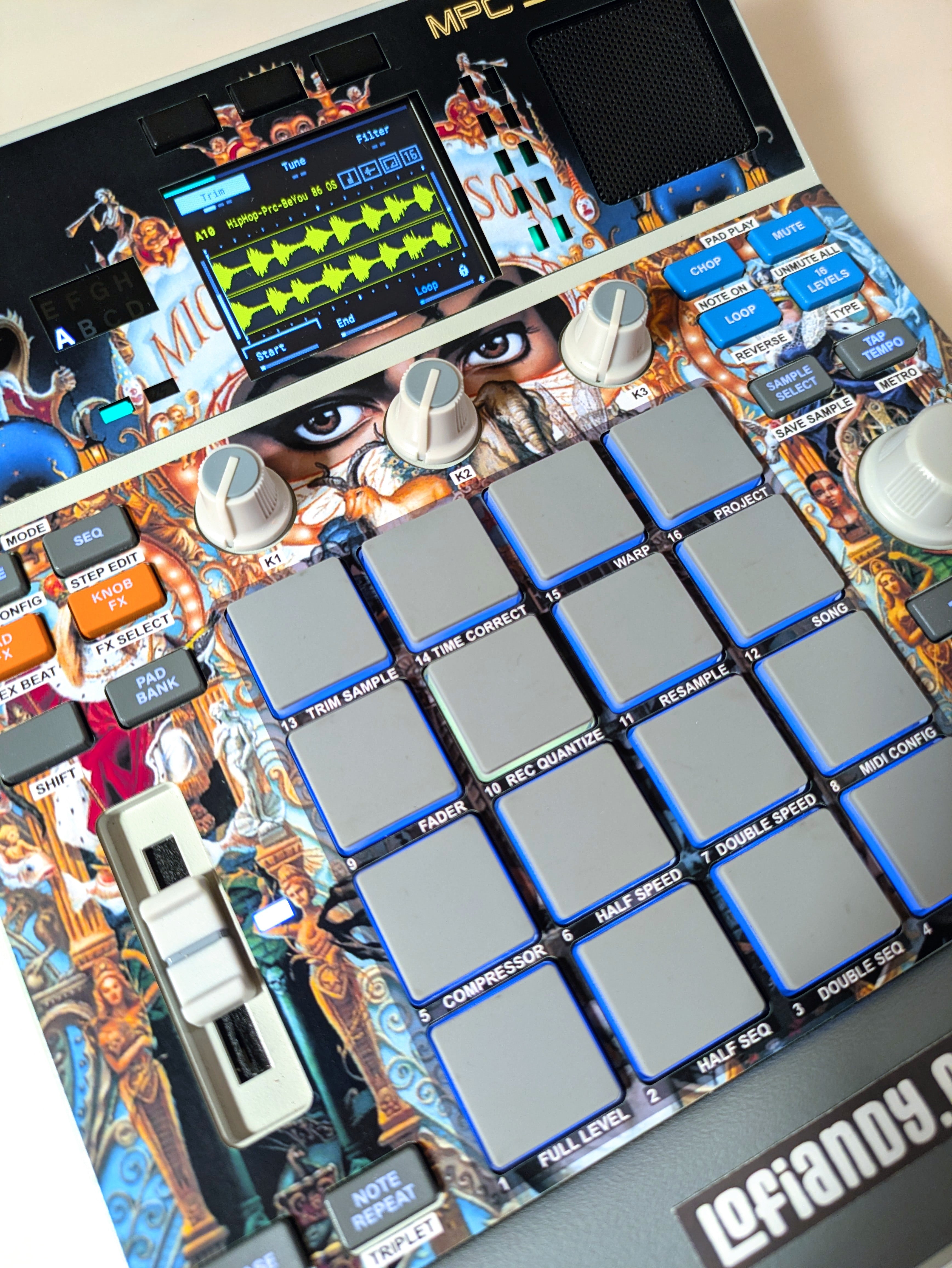 MJ Dangerous - AKAI MPC Sample Skin