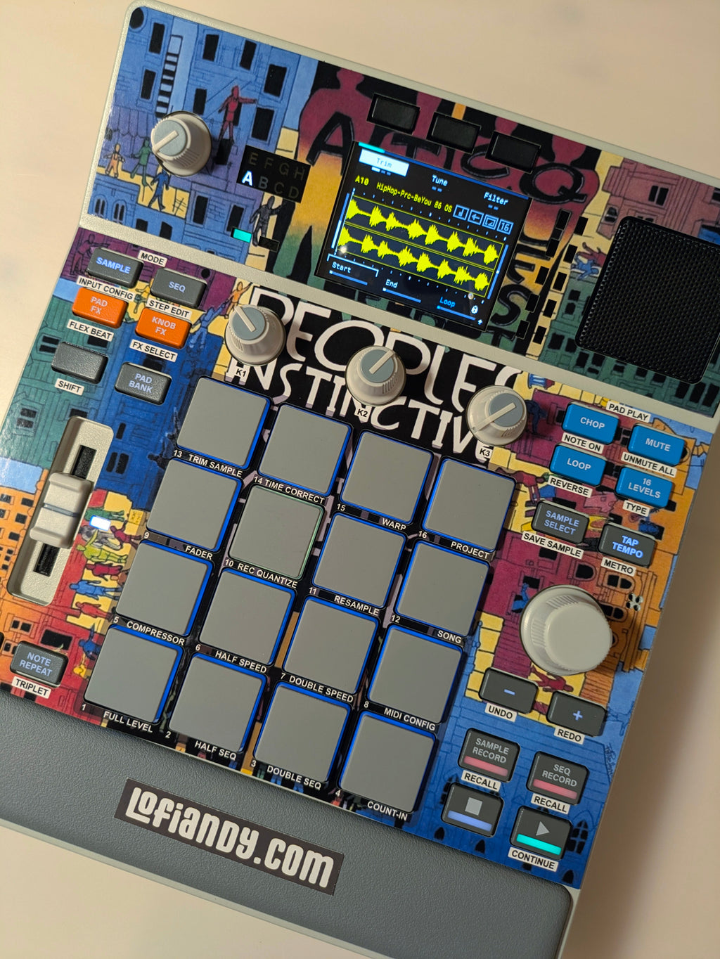 A Tribe Called Quest 01 - AKAI MPC Sample Skin