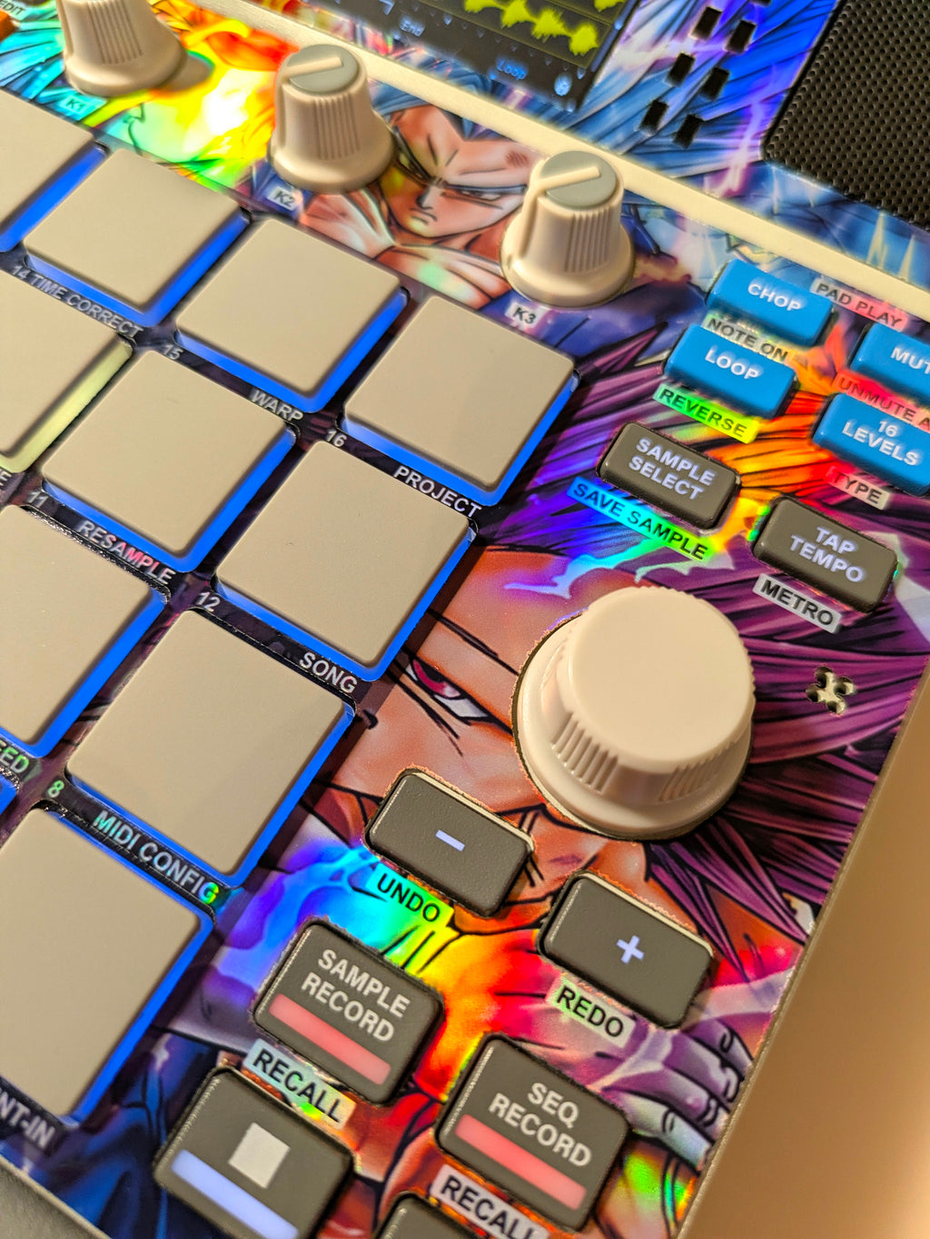 Dragon Ball Z - Special Holographic - AKAI MPC Sample Skin