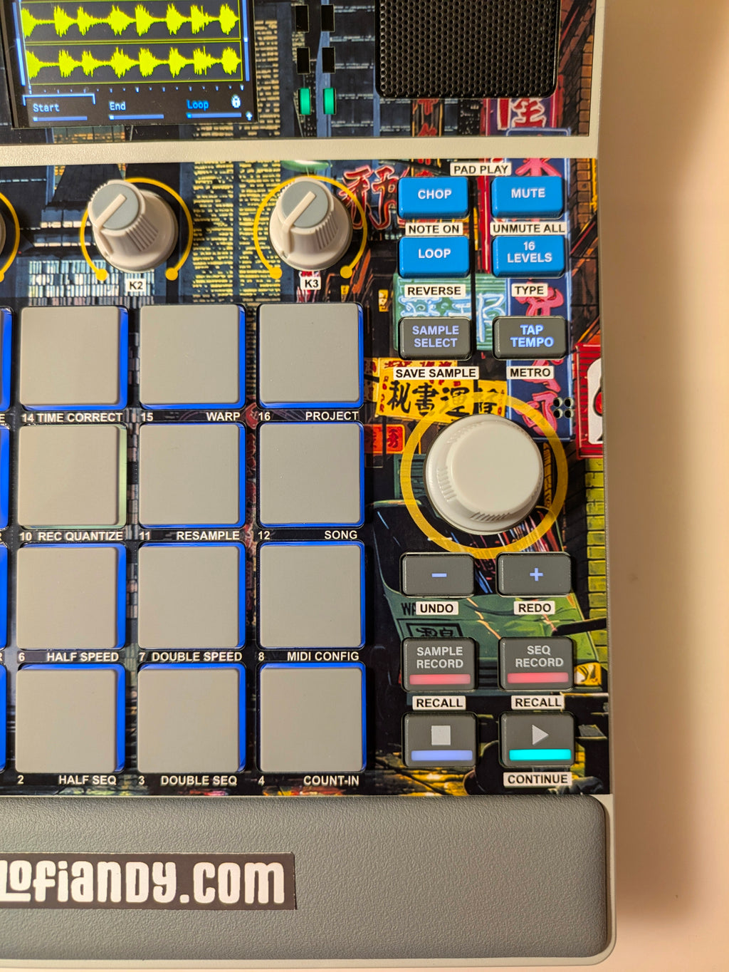 Blade Runner 01 - AKAI MPC Sample Skin