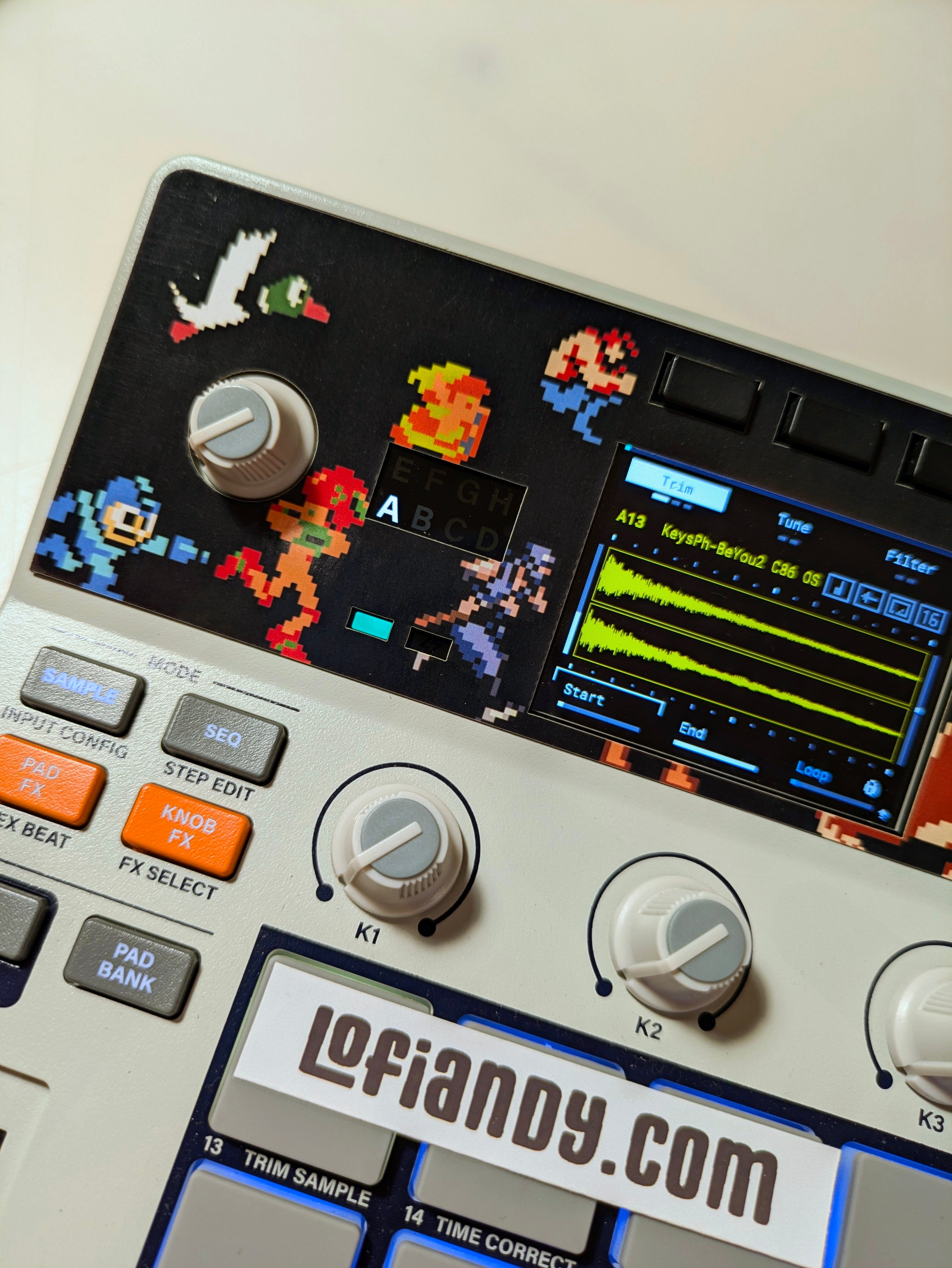 Skin Top Covers - AKAI MPC Sample - Lofi Andy