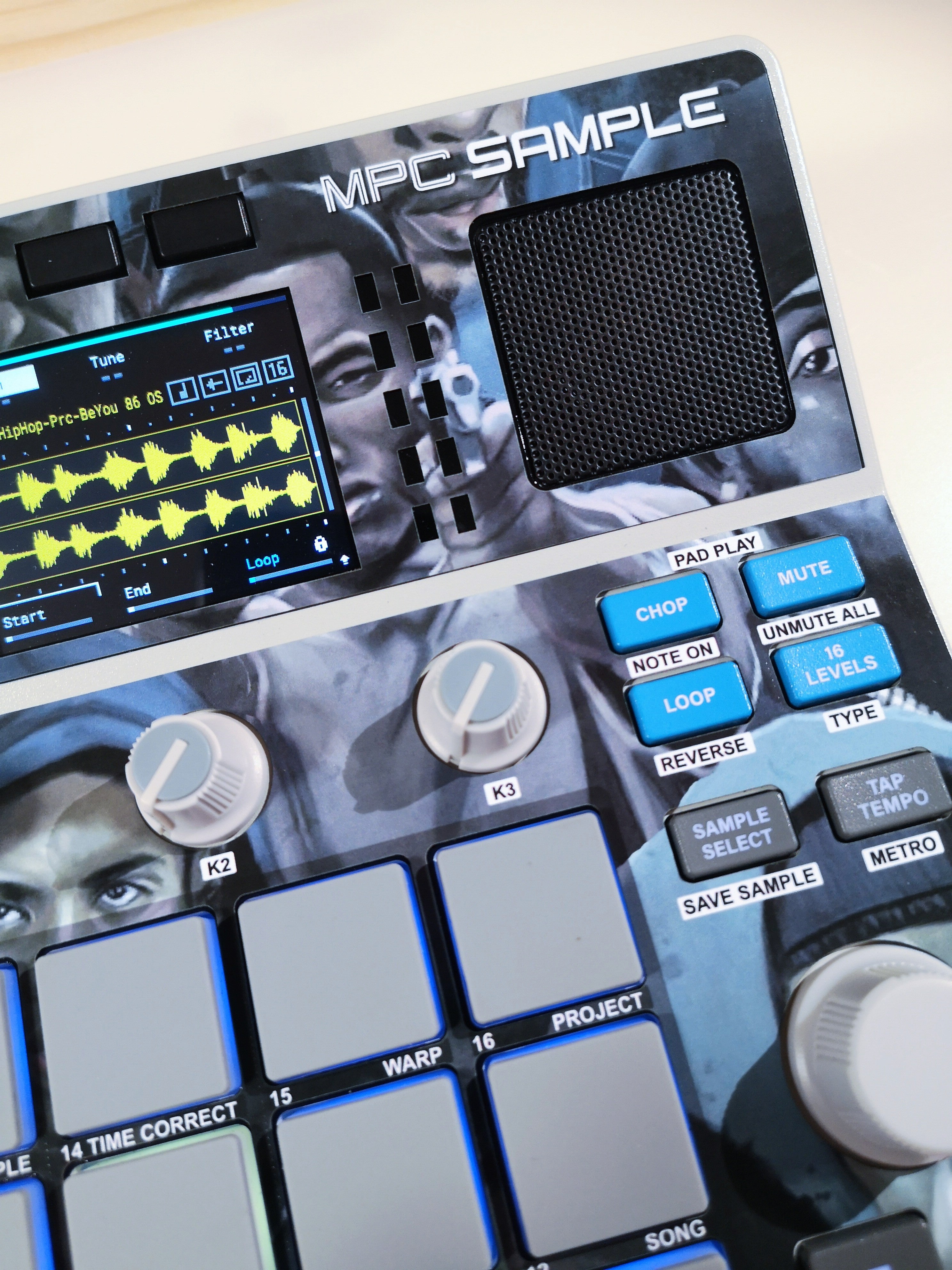 The Wire - AKAI MPC Sample Skin - Lofi Andy