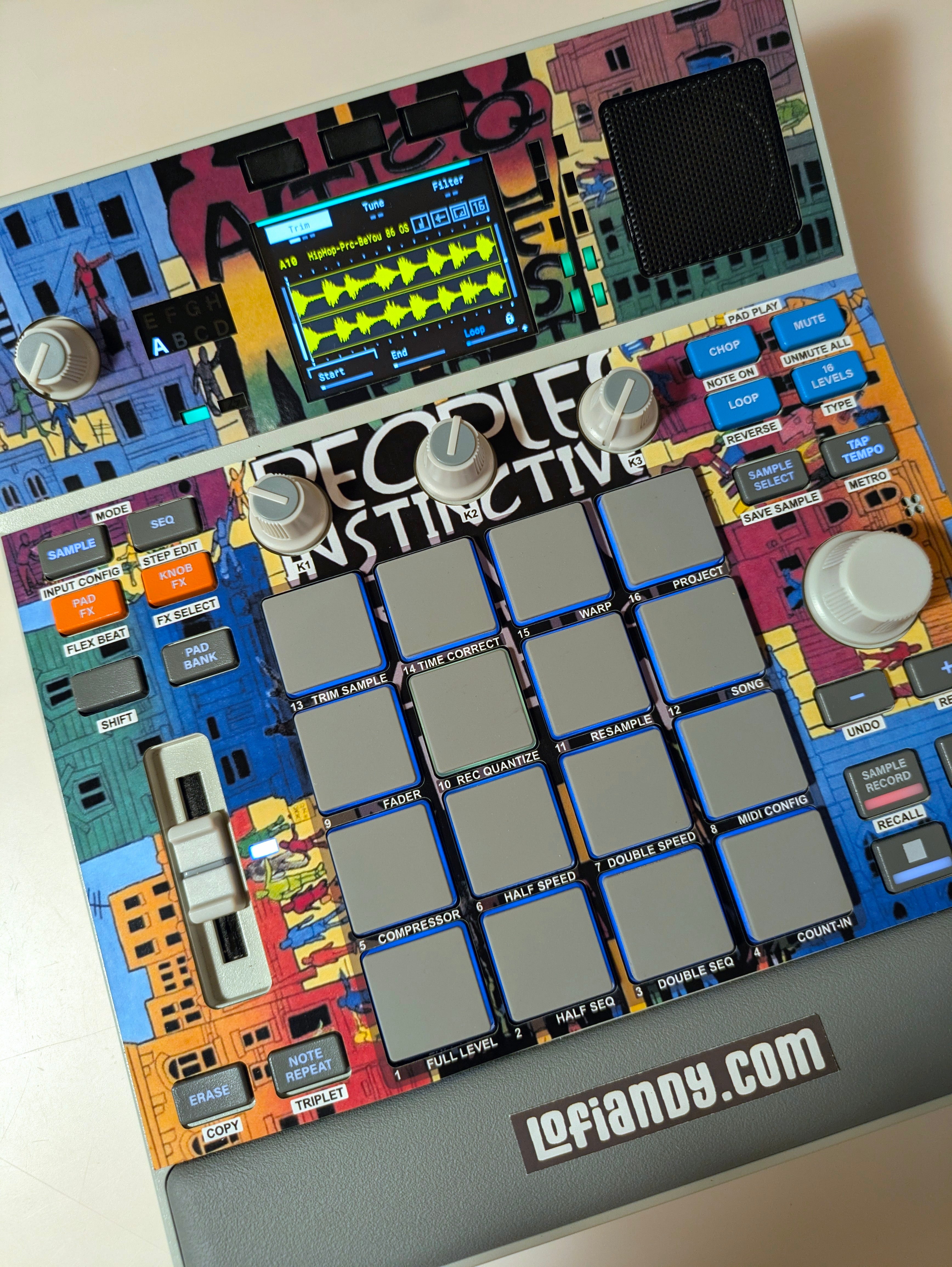 A Tribe Called Quest 01 - AKAI MPC Sample Skin