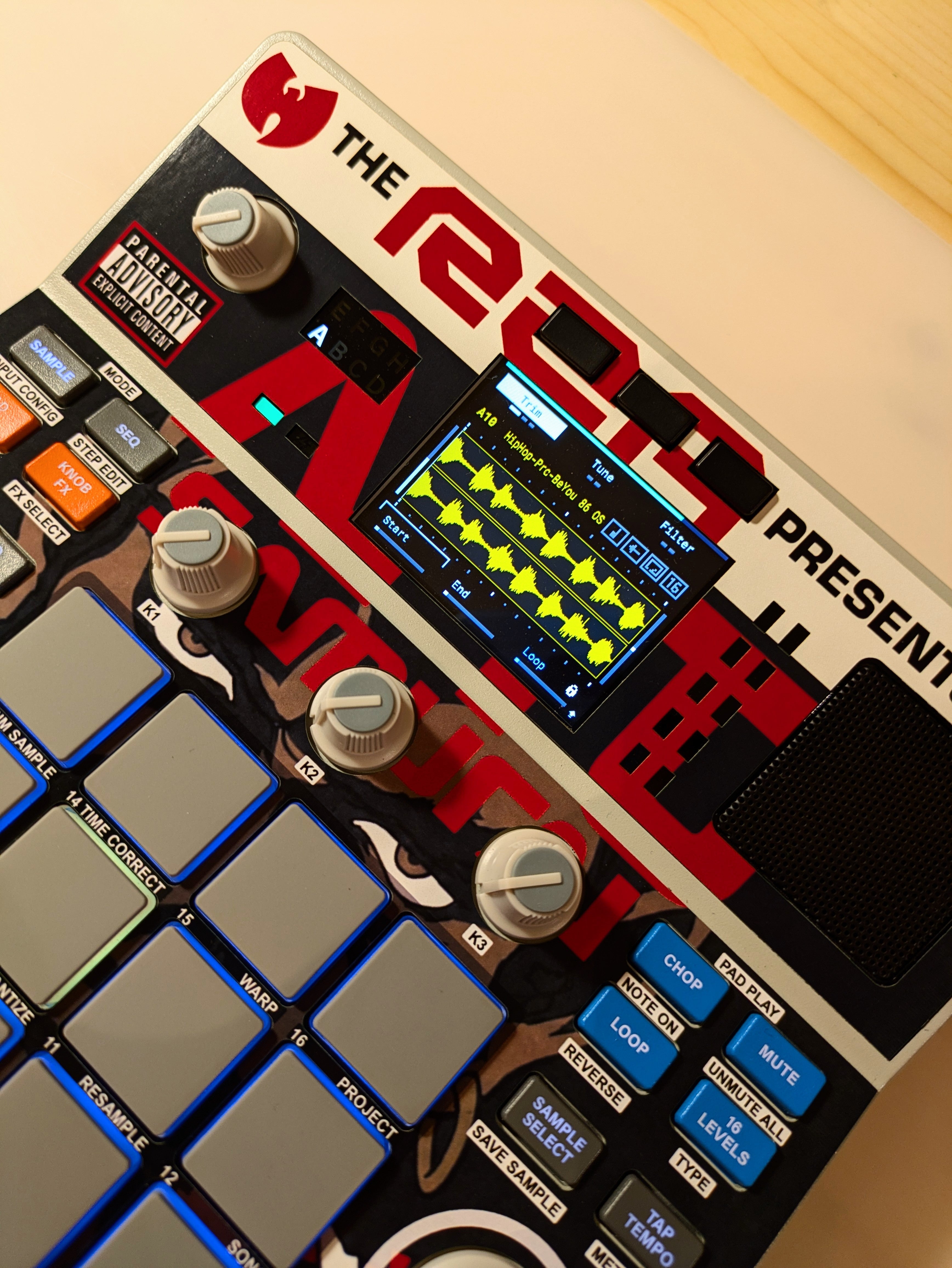RZA Afro Samurai - AKAI MPC Sample Skin
