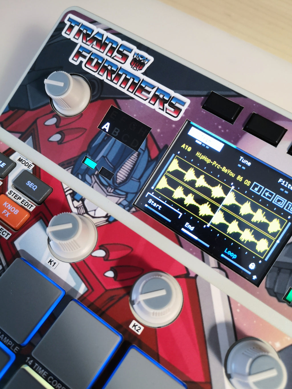 Transformers 01 - AKAI MPC Sample Skin - Lofi Andy