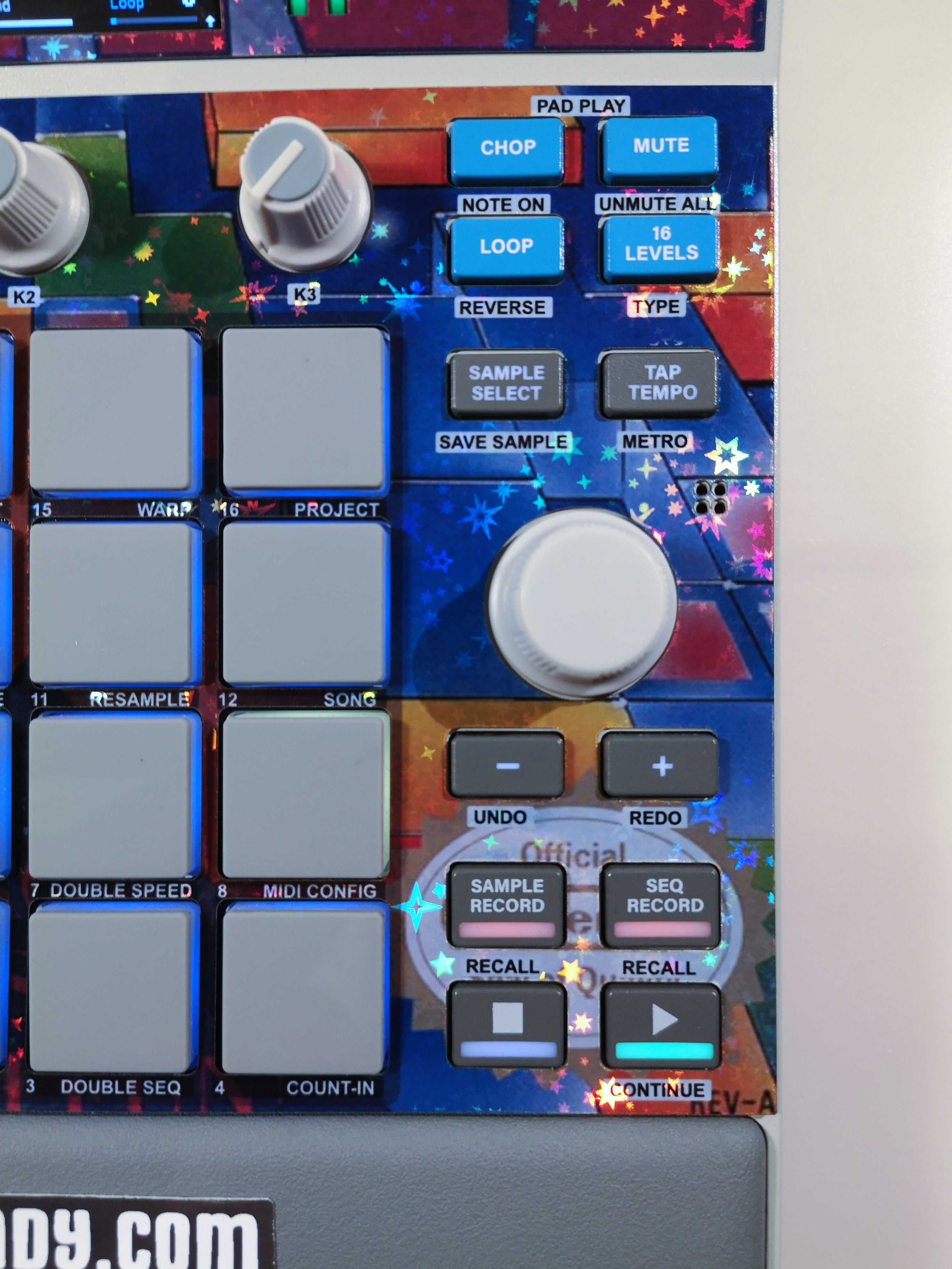 NES Tetris - Special Holographic - AKAI MPC Sample Skin
