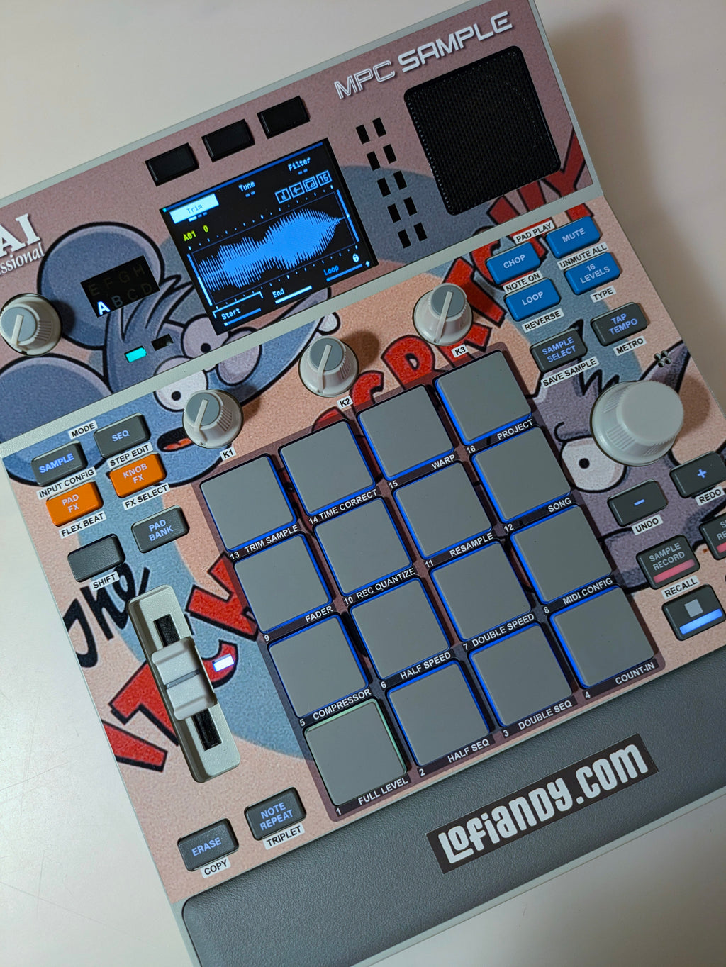 Itchy & Scratchy - AKAI MPC Sample Skin