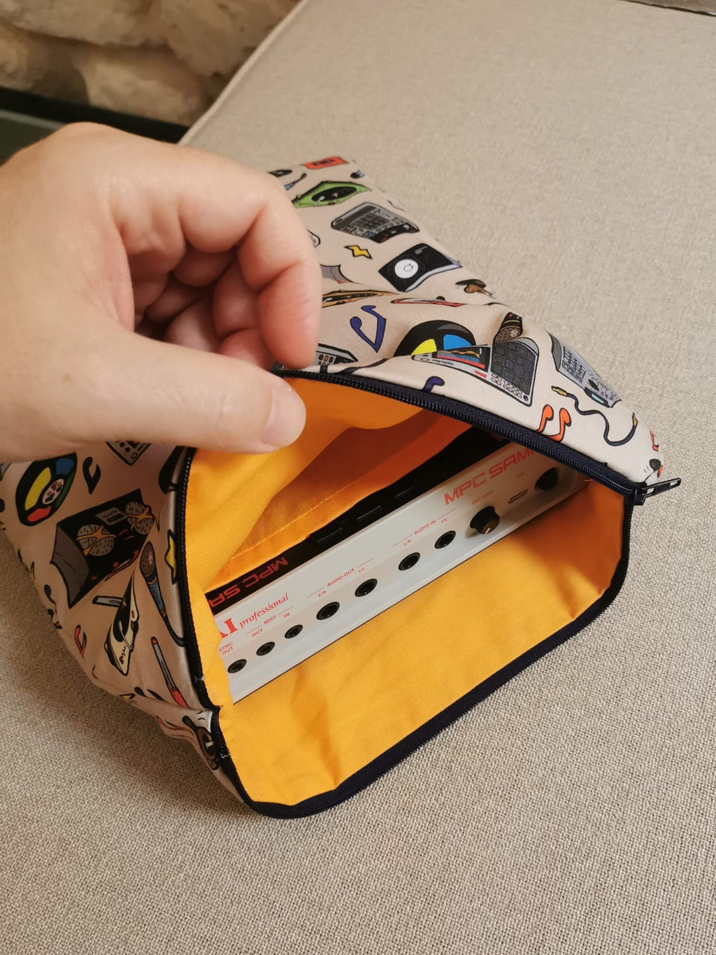 Soft Padded Pouch for MPC Sample
