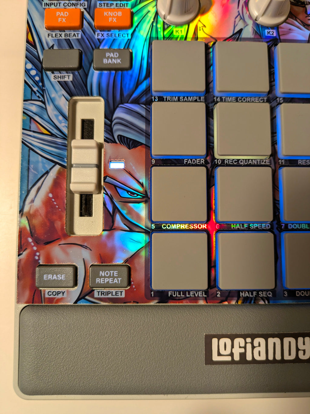 Dragon Ball Z - Special Holographic - AKAI MPC Sample Skin