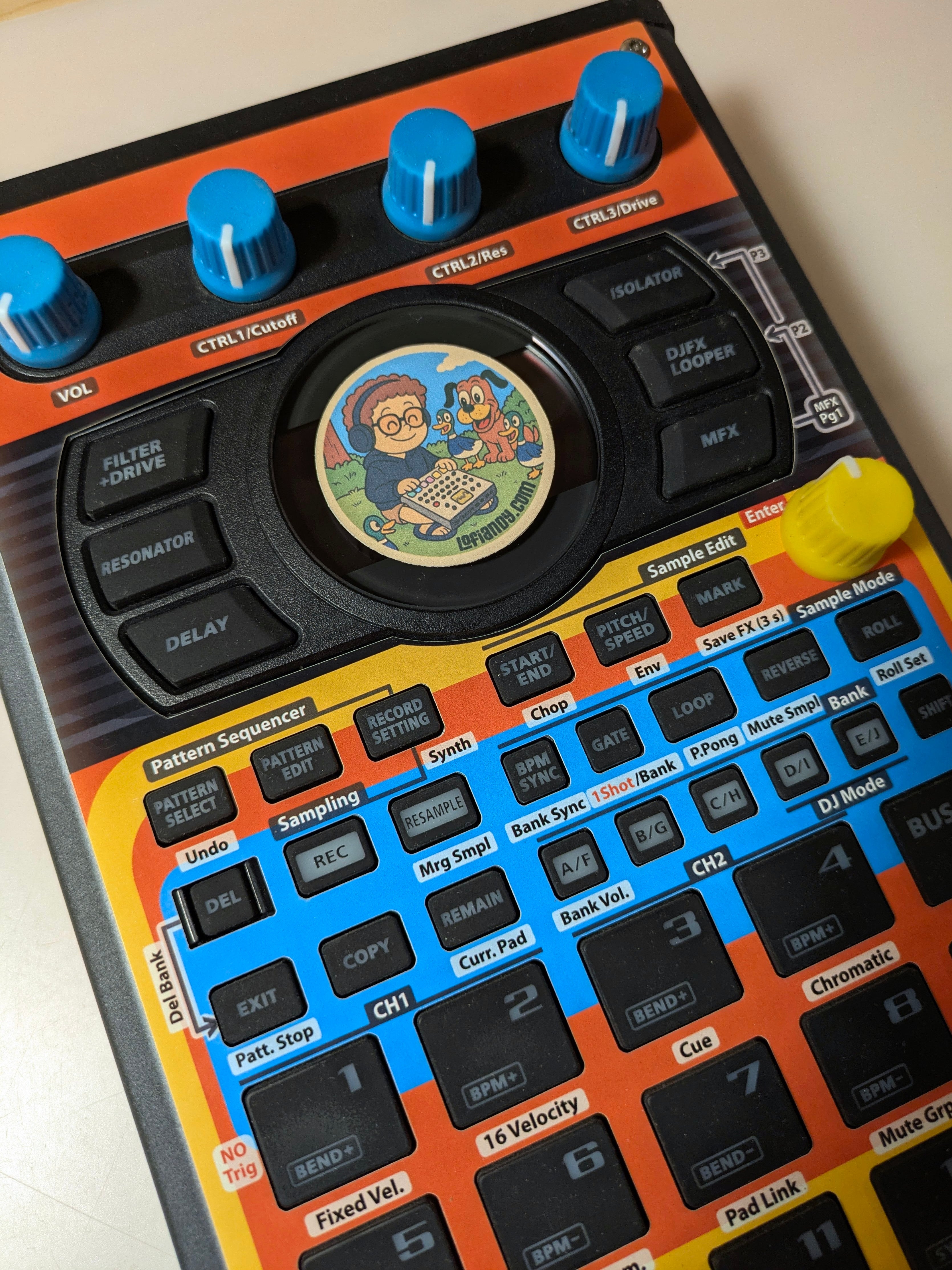 Speak & Spell - Roland SP-404 MKII Skin
