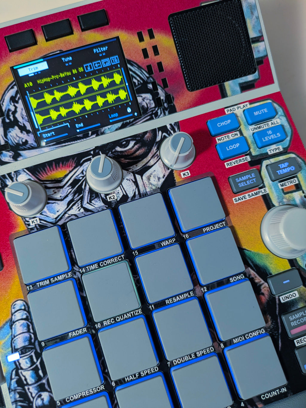 Czarface Meets Metal Face - AKAI MPC Sample Skin - Lofi Andy