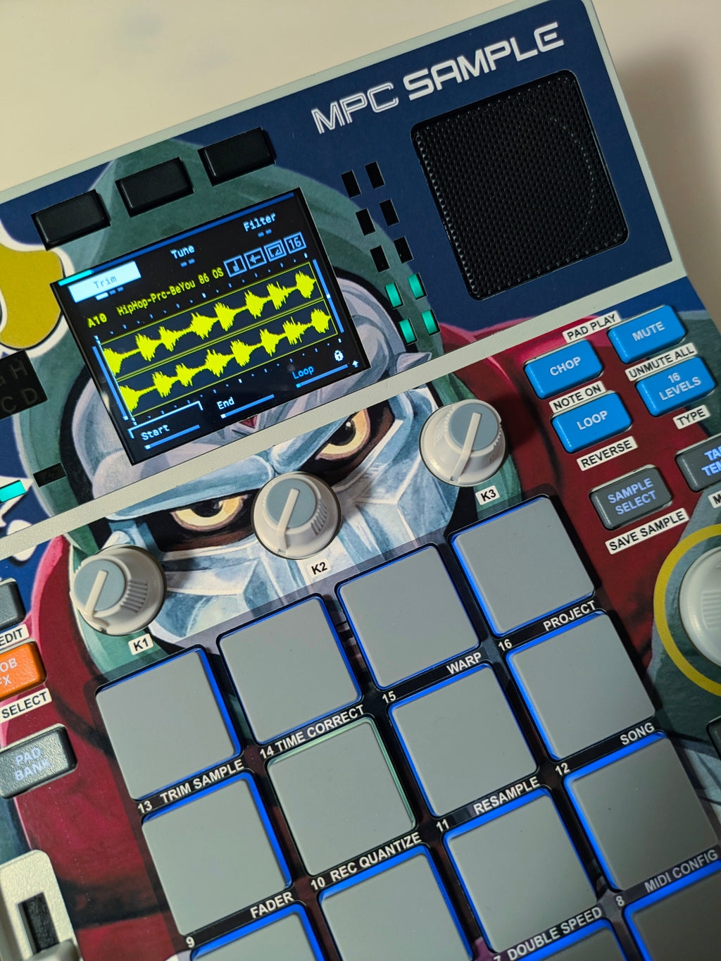 MF DOOM - Mm Food 03 - AKAI MPC Sample Skin