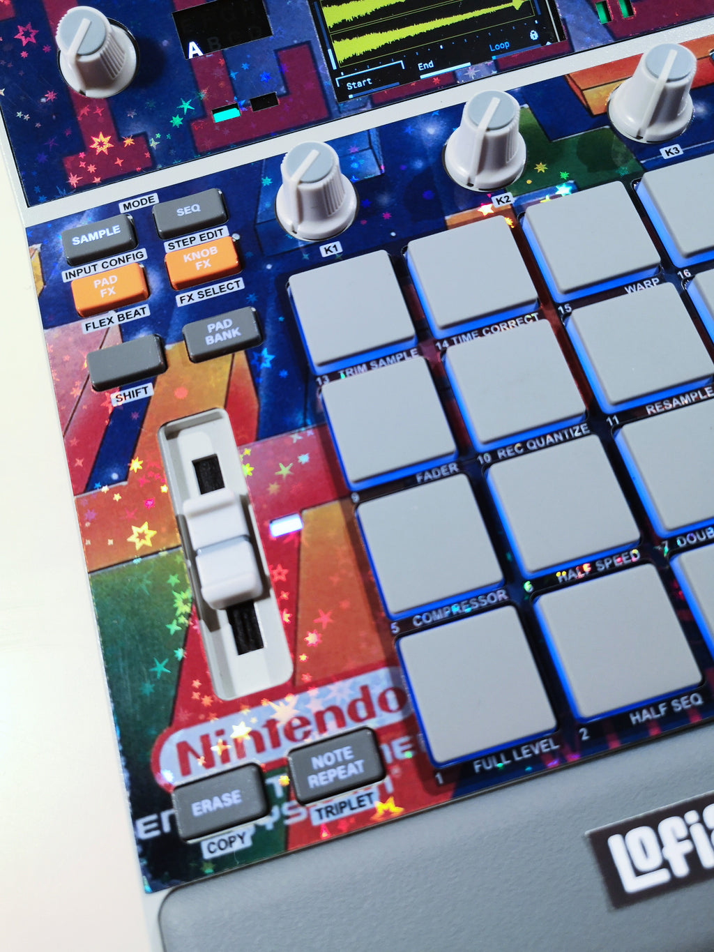 NES Tetris - Special Holographic - AKAI MPC Sample Skin
