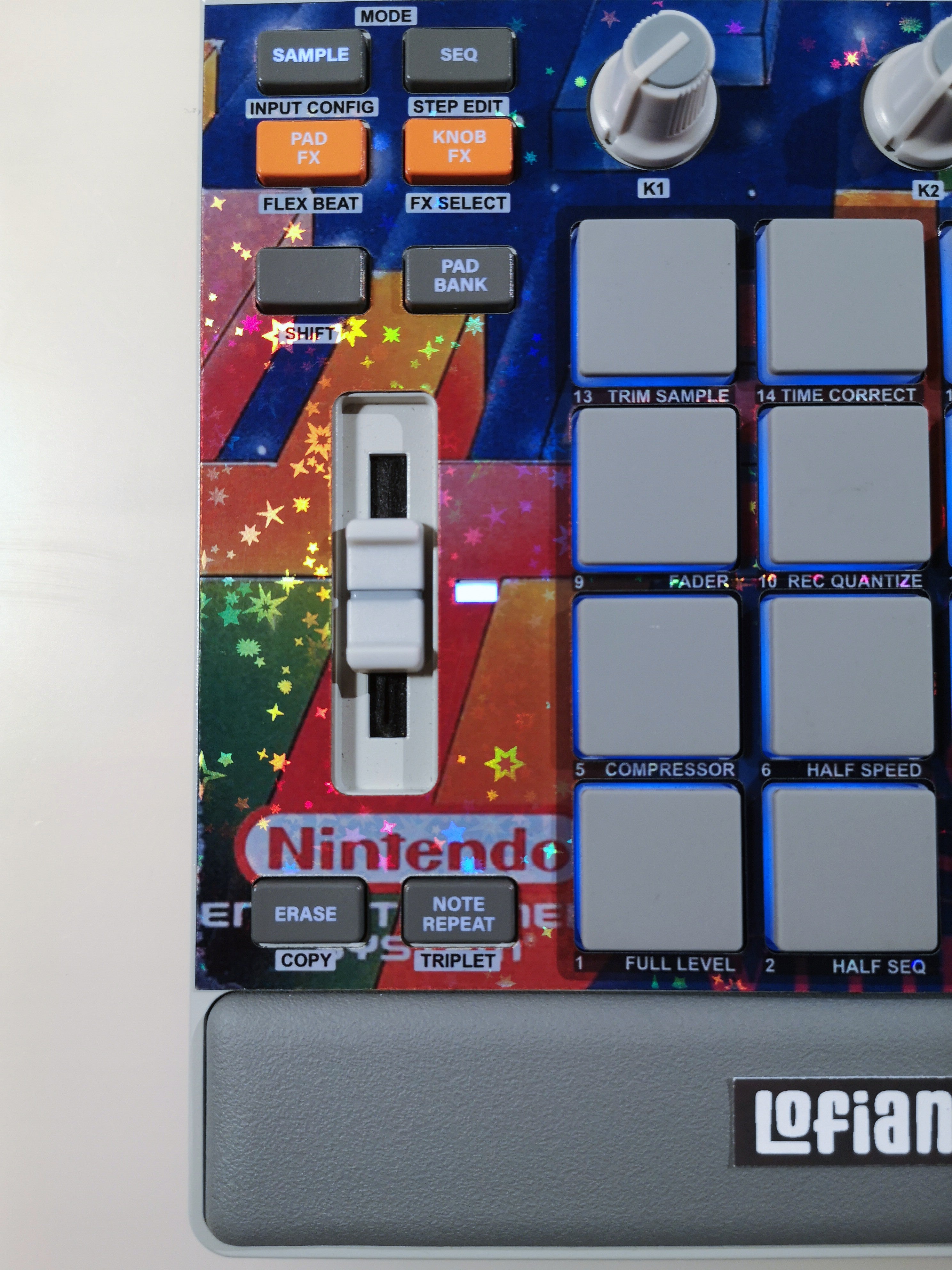 NES Tetris - Special Holographic - AKAI MPC Sample Skin
