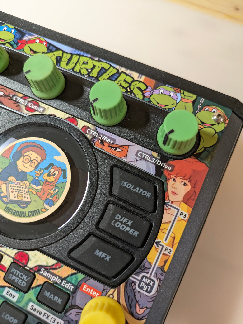 TMNT - Roland SP-404 MKII Skin