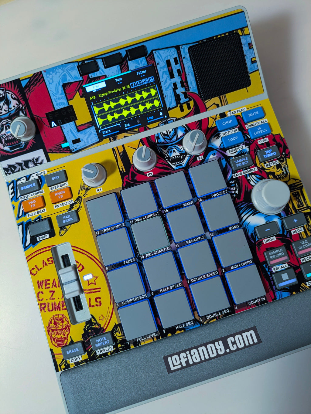 Czarface 02 - AKAI MPC Sample Skin - Lofi Andy