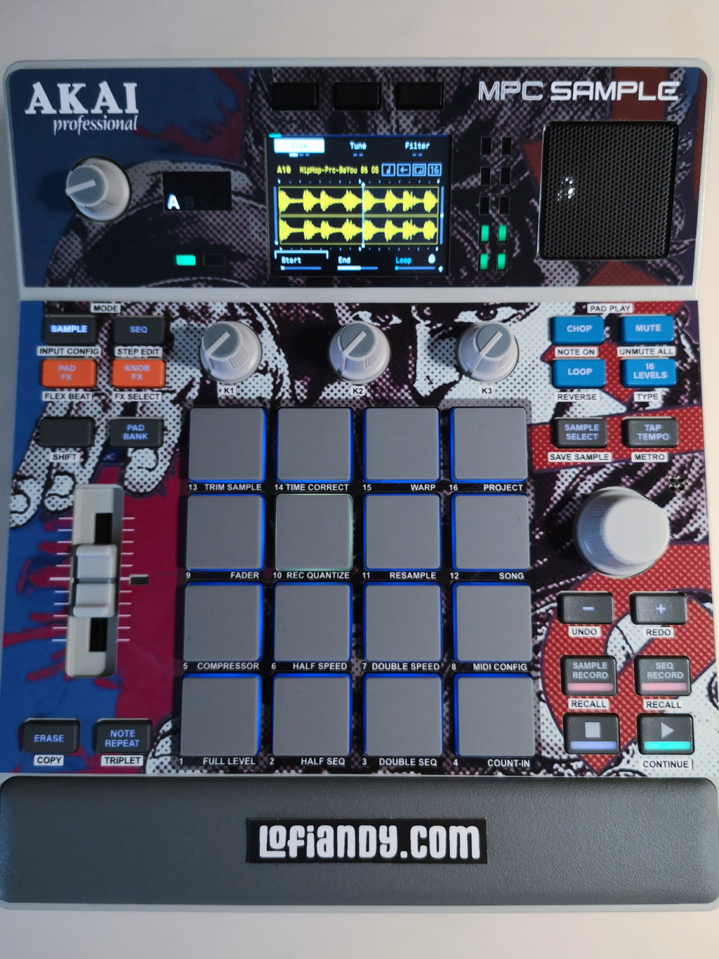 Hokuto No Ken - AKAI MPC Sample Skin