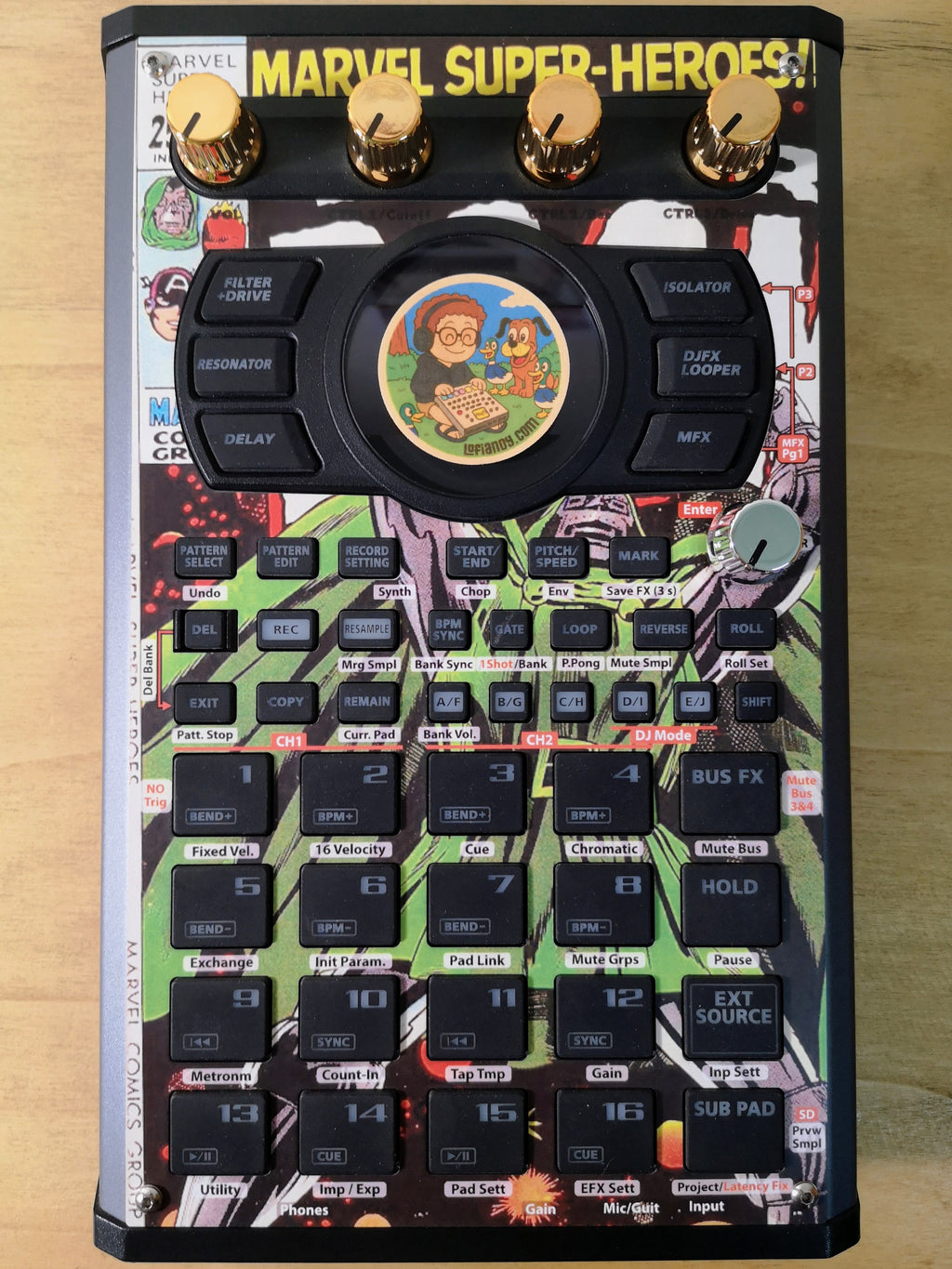 Doctor DOOM - Roland SP-404 MKII Skin - Lofi Andy