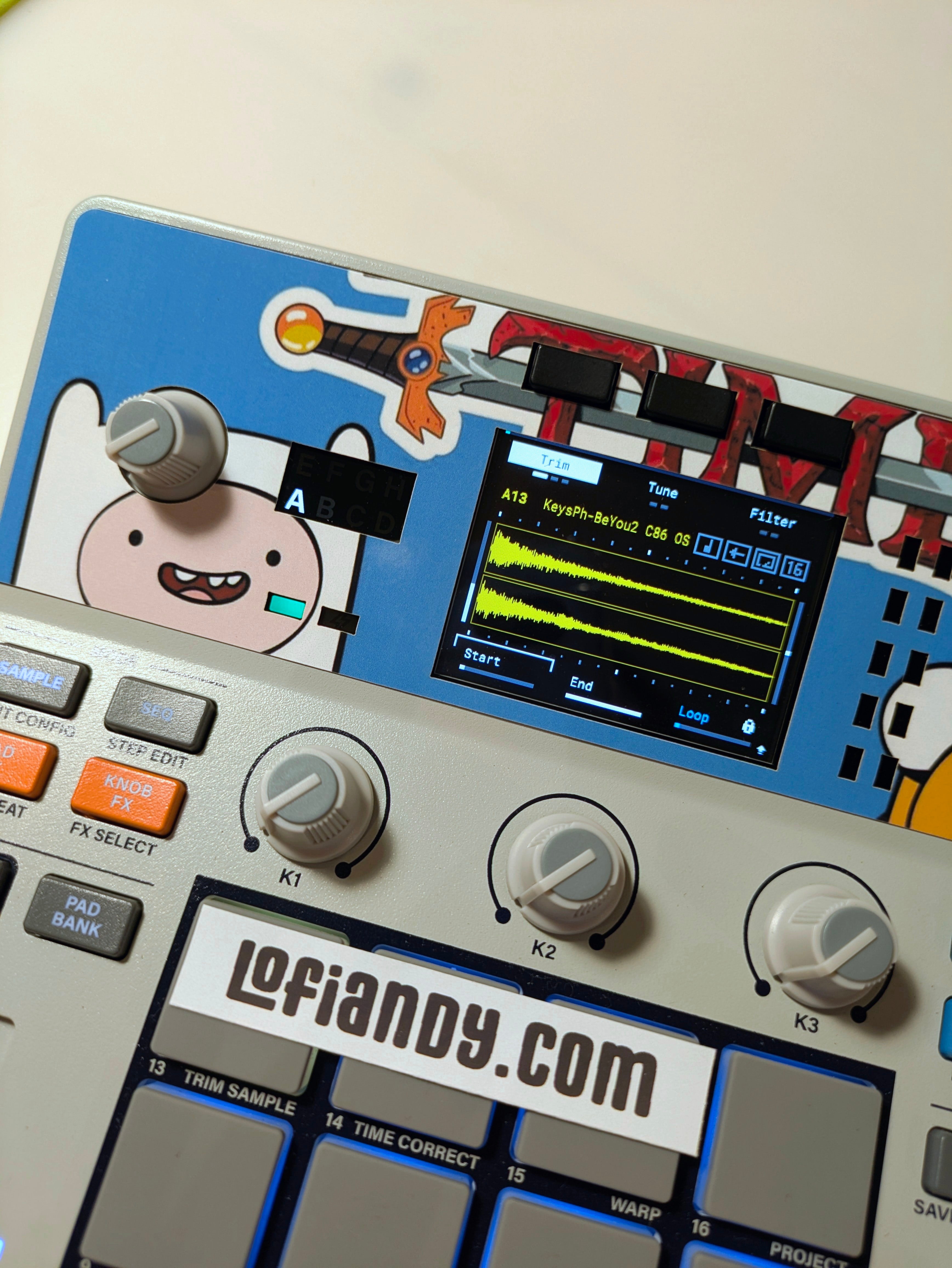 Skin Top Covers - AKAI MPC Sample