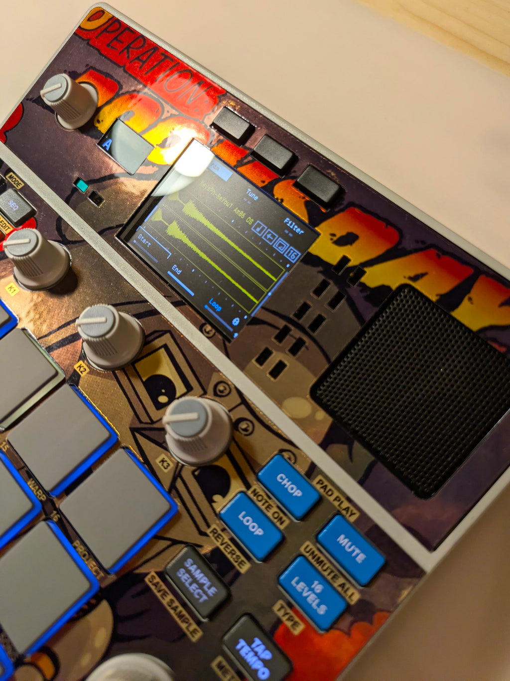 Operation: DOOMSDAY - Special Gold-foil - AKAI MPC Sample Skin