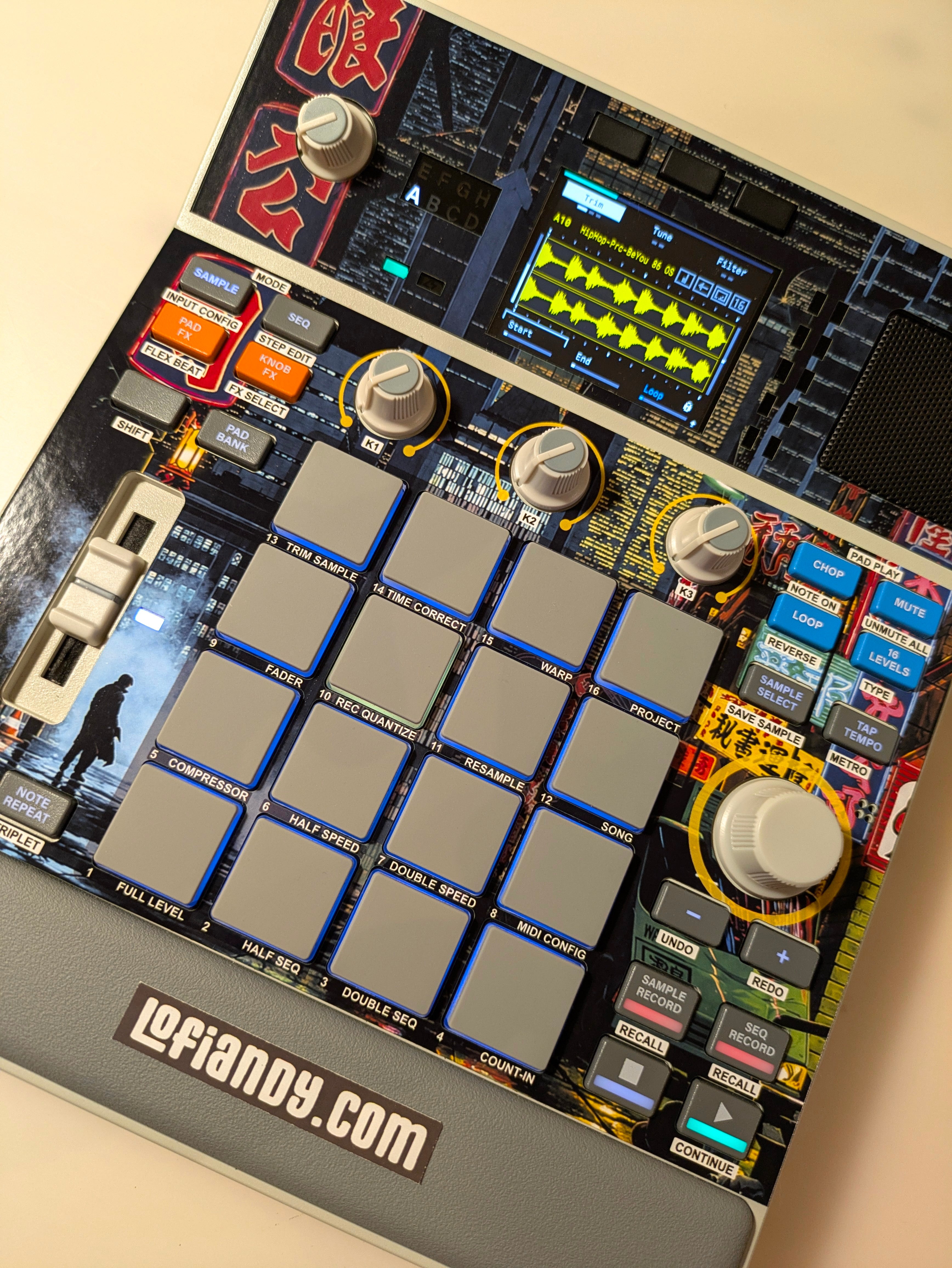 Blade Runner 01 - AKAI MPC Sample Skin