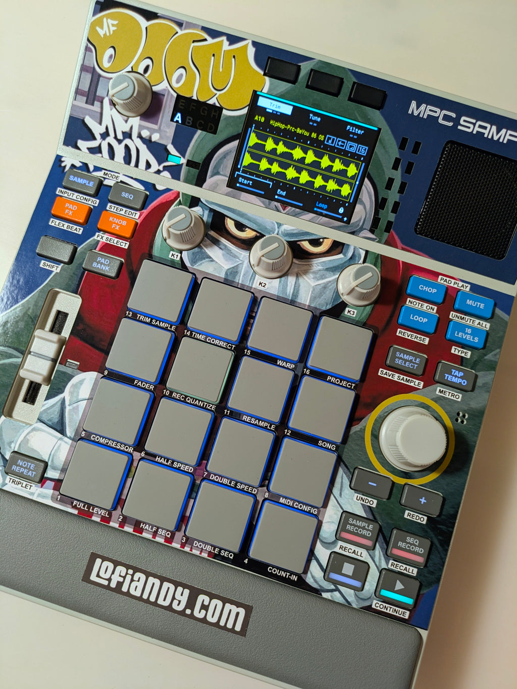 MF DOOM - Mm Food 03 - AKAI MPC Sample Skin