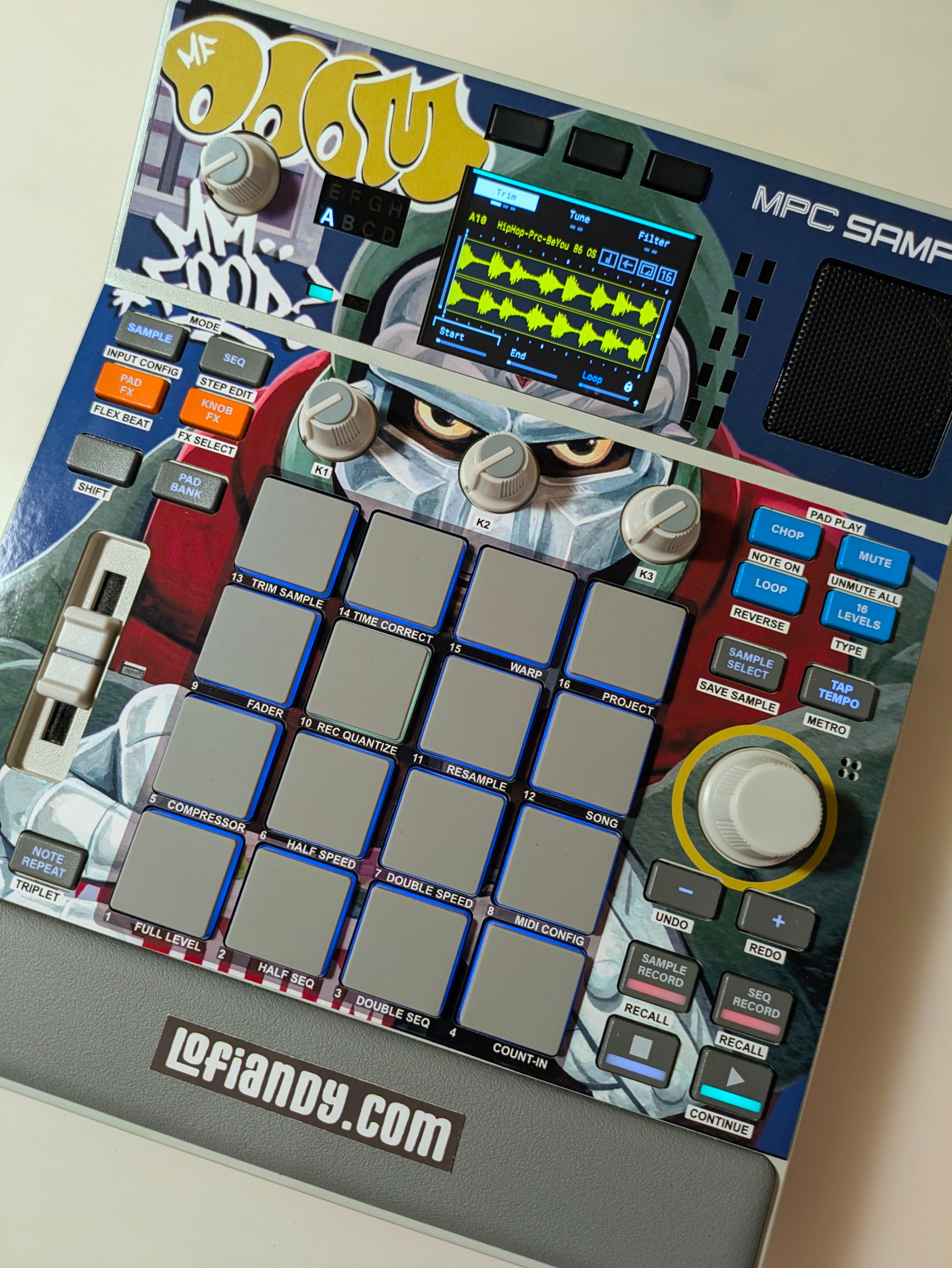 MF DOOM - Mm Food 03 - AKAI MPC Sample Skin