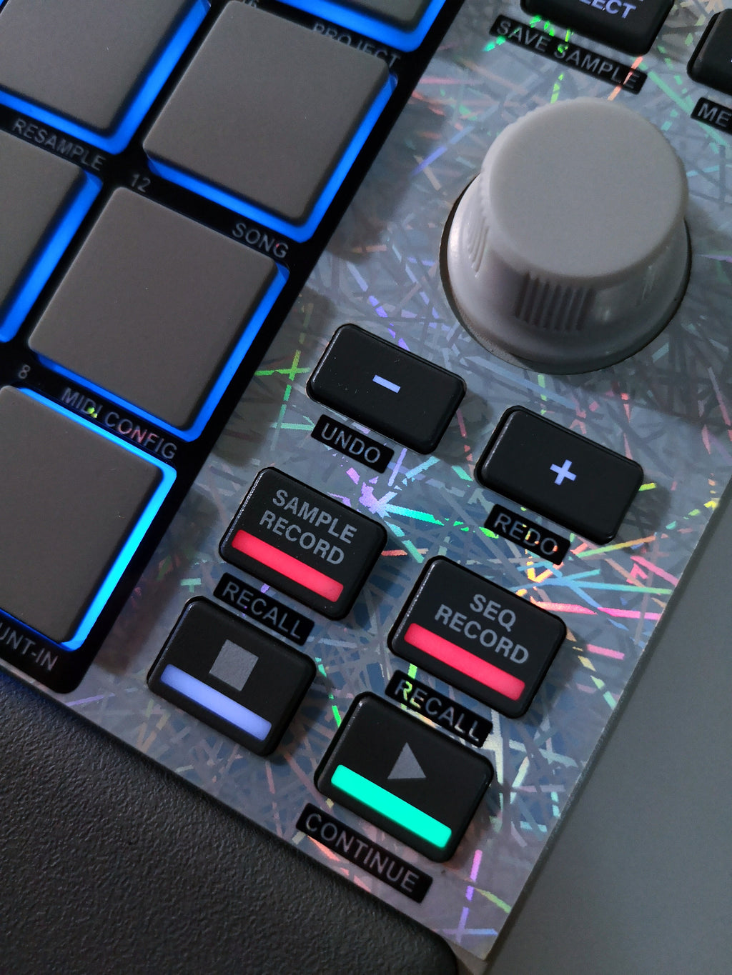 Special Holographic - AKAI MPC Sample Skin - Lofi Andy