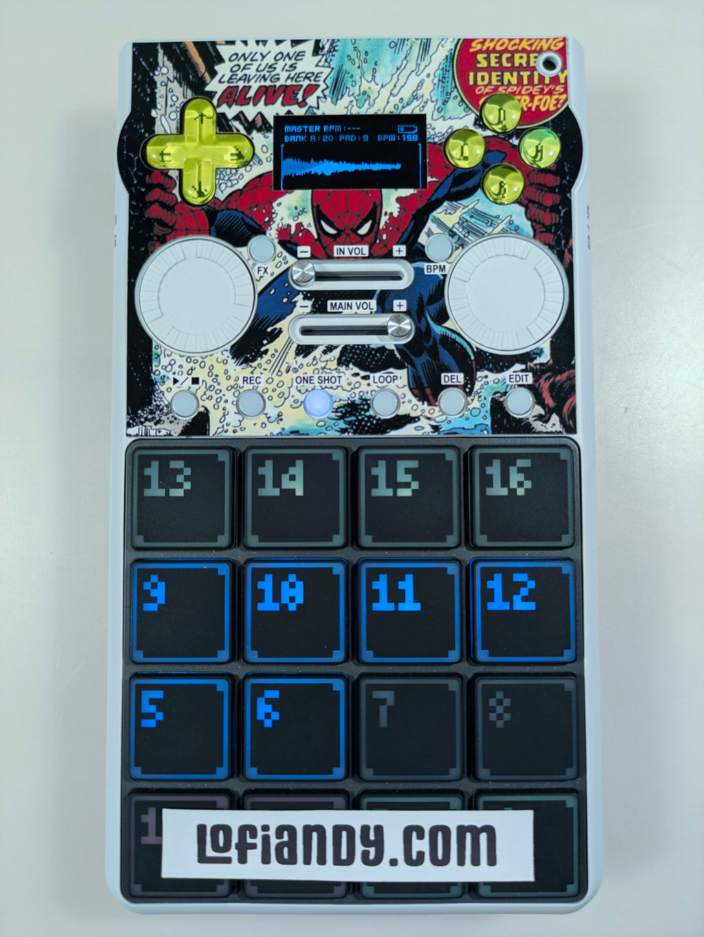 Spiderman 05 - Casio SXC-1 Skin