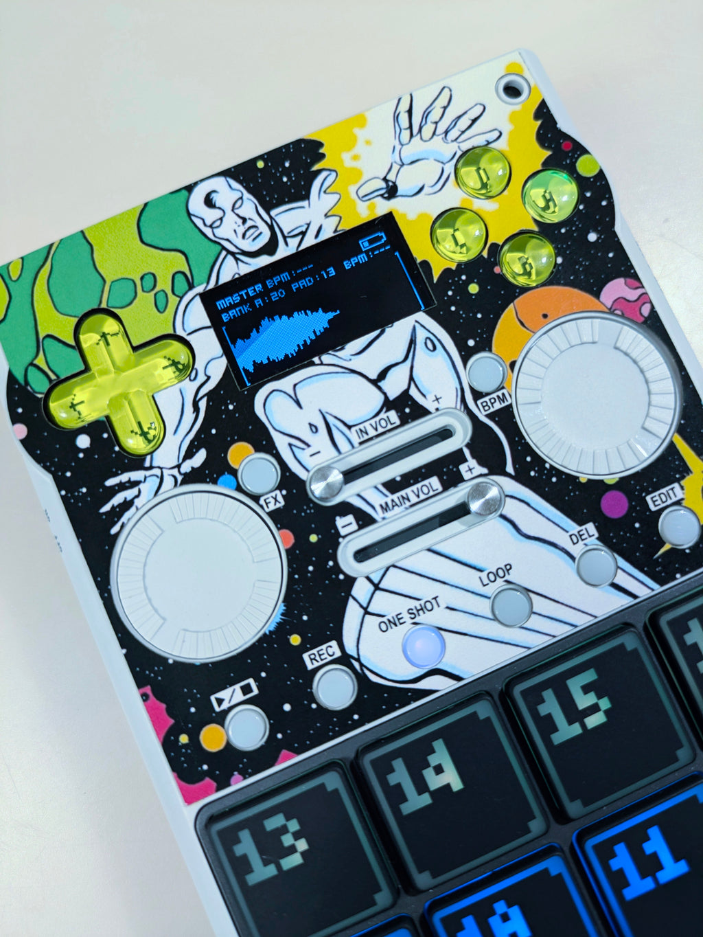 Silver Surfer 01 - Casio SXC-1 Skin