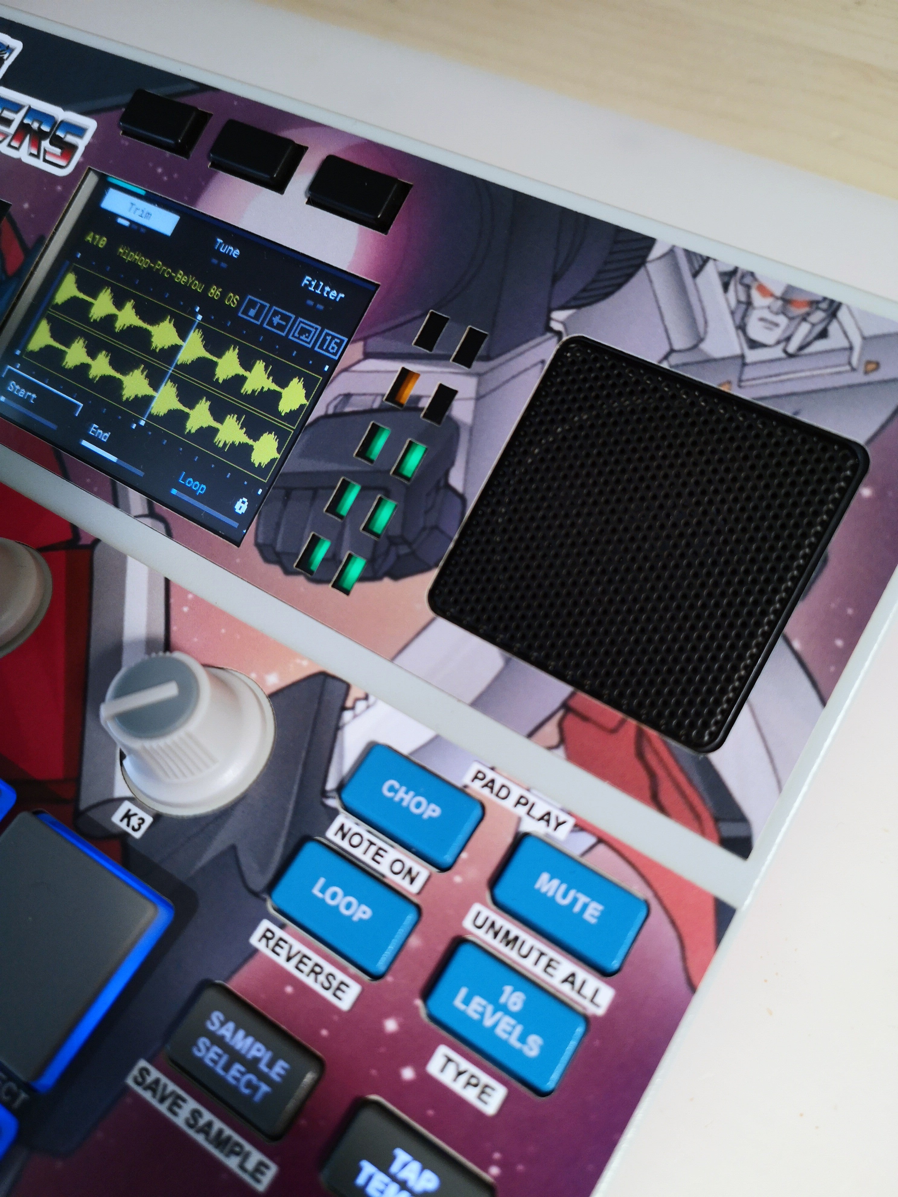 Transformers 01 - AKAI MPC Sample Skin - Lofi Andy