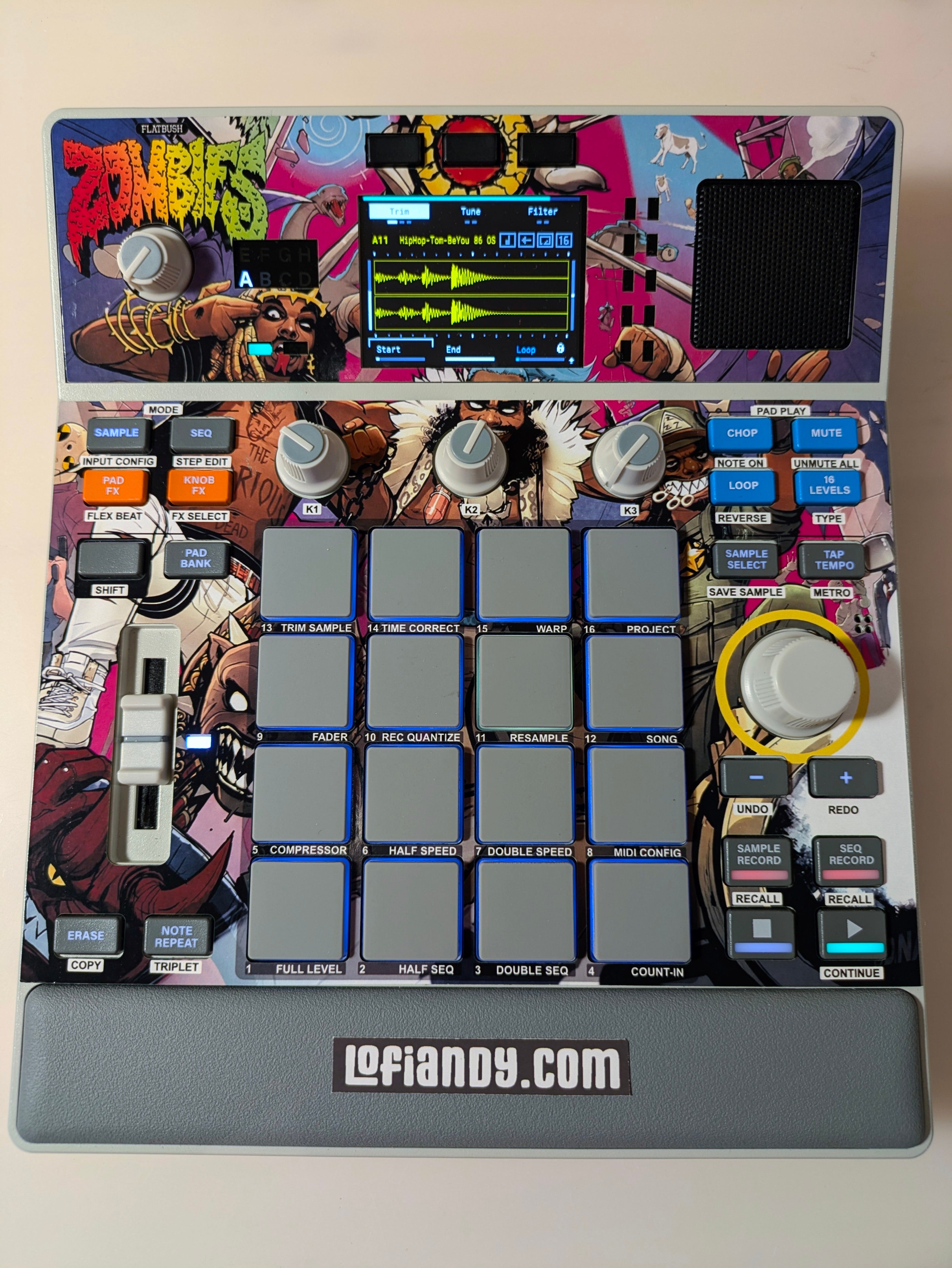 Flatbush Zombies – 3001: A Laced Odyssey - AKAI MPC Sample Skin - Lofi Andy