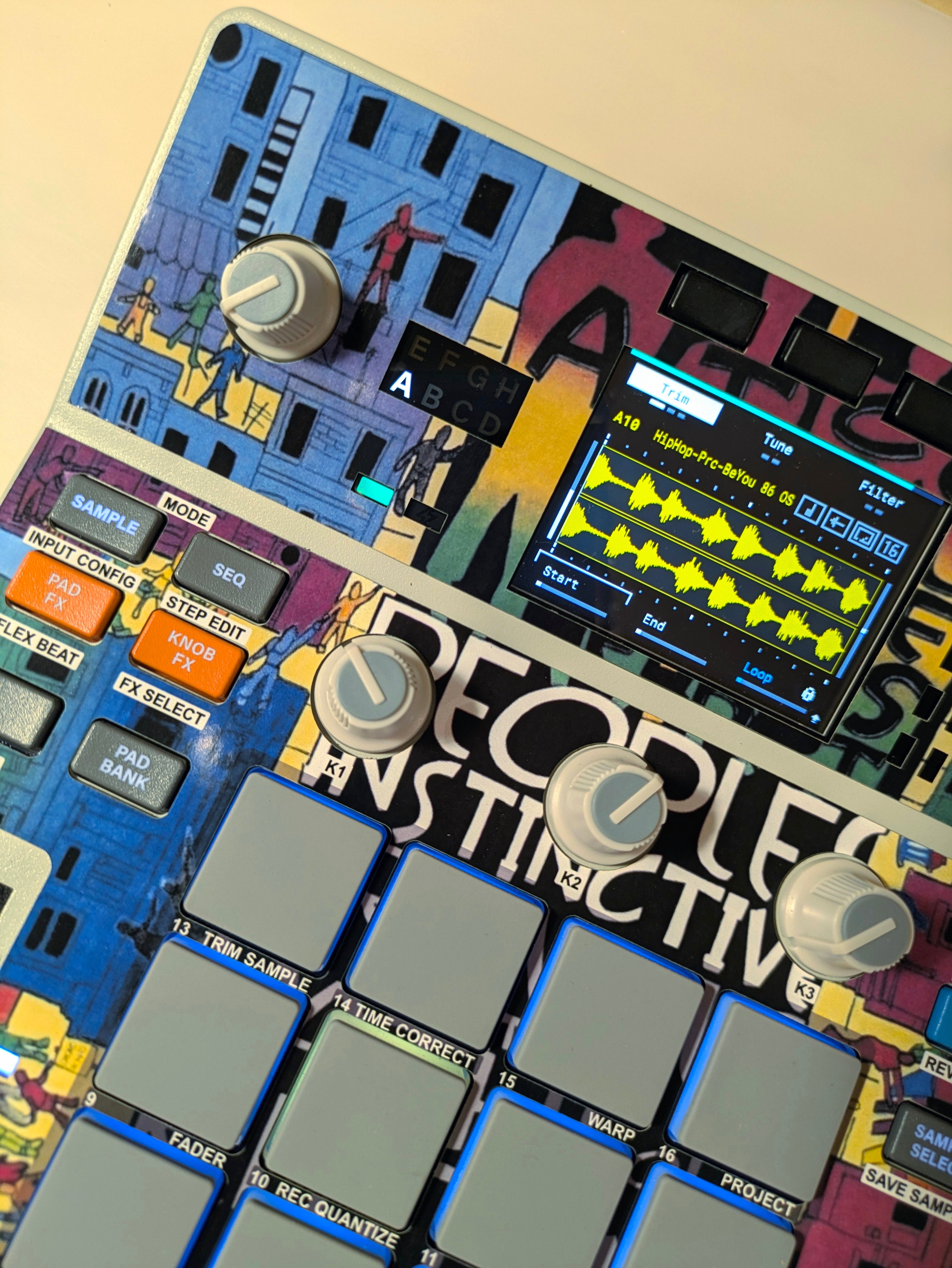 A Tribe Called Quest 01 - AKAI MPC Sample Skin