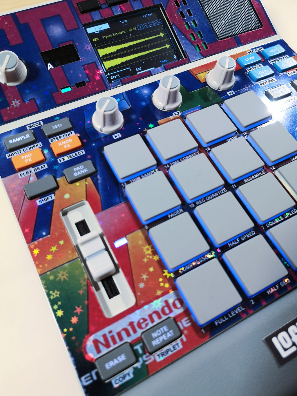 NES Tetris - Special Holographic - AKAI MPC Sample Skin