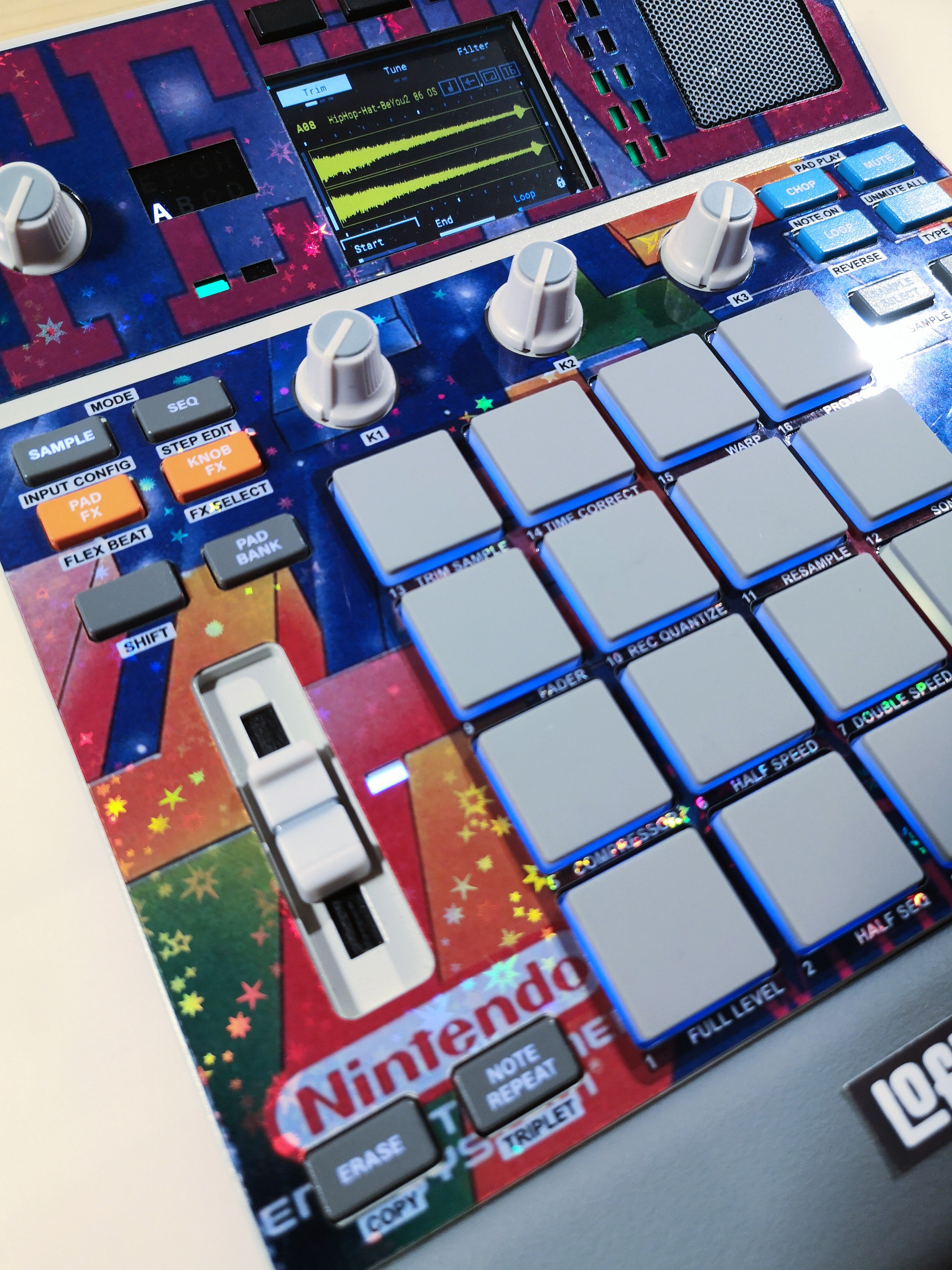 NES Tetris - Special Holographic - AKAI MPC Sample Skin