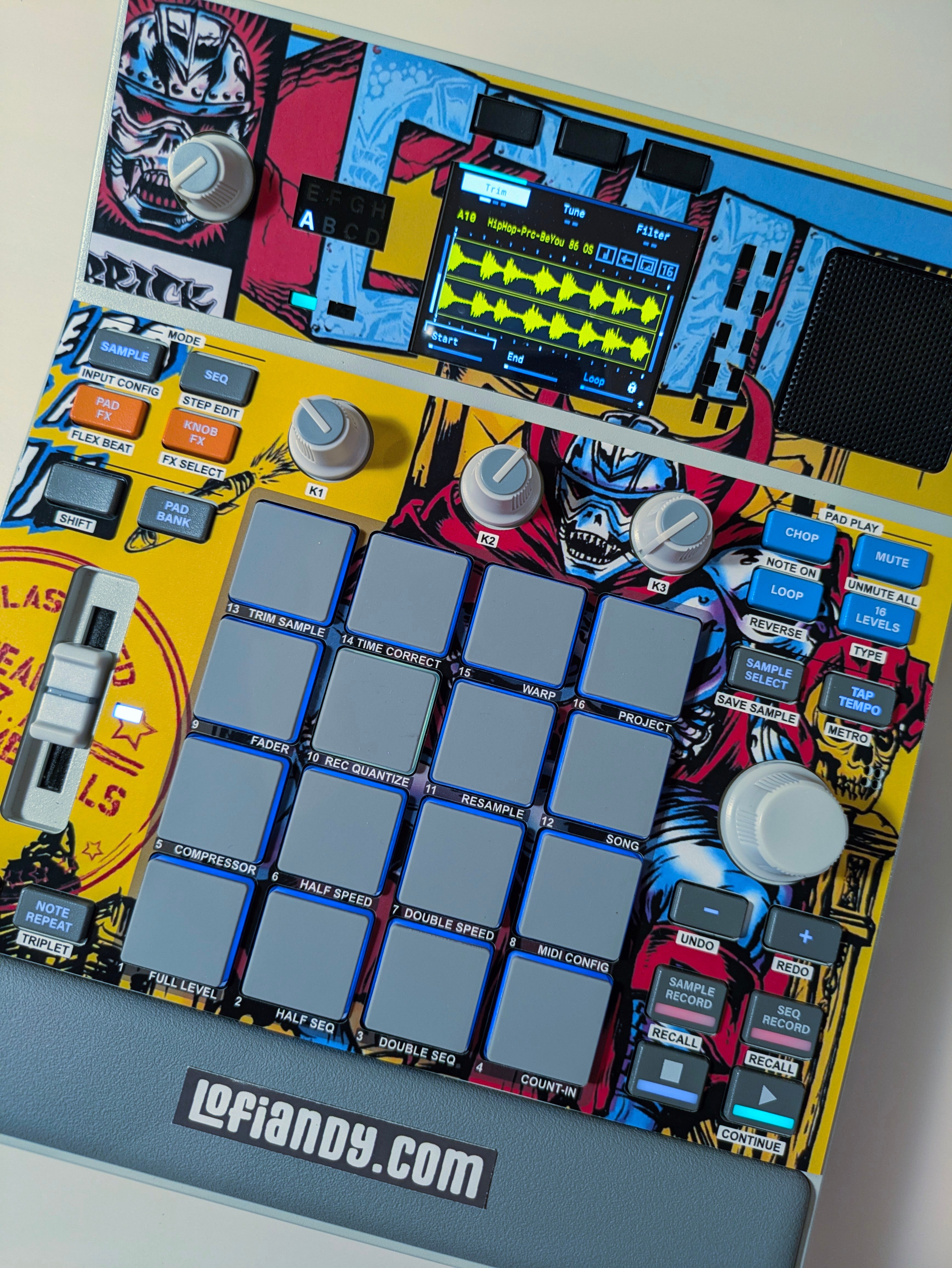Czarface 02 - AKAI MPC Sample Skin - Lofi Andy
