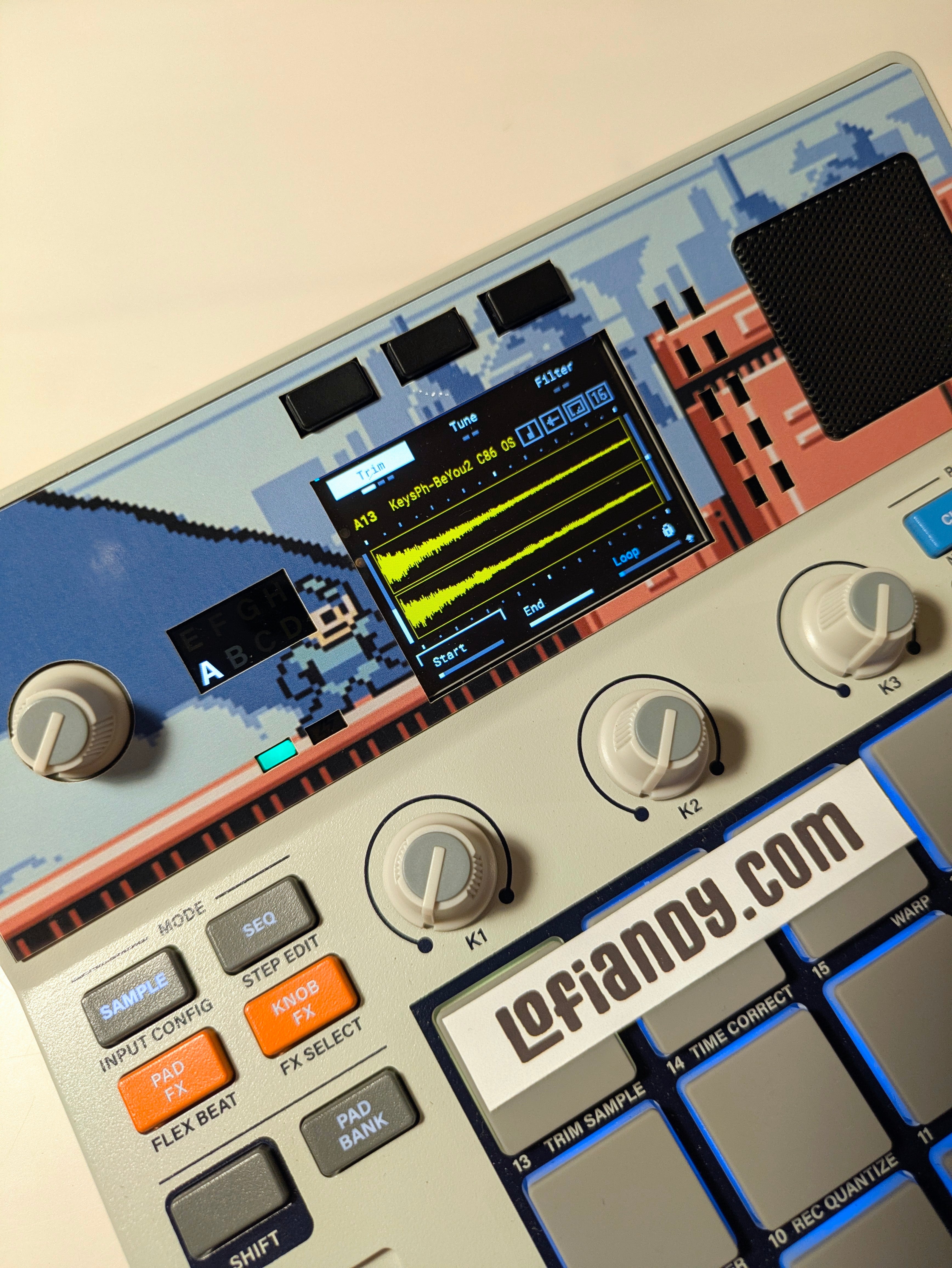Skin Top Covers - AKAI MPC Sample - Lofi Andy