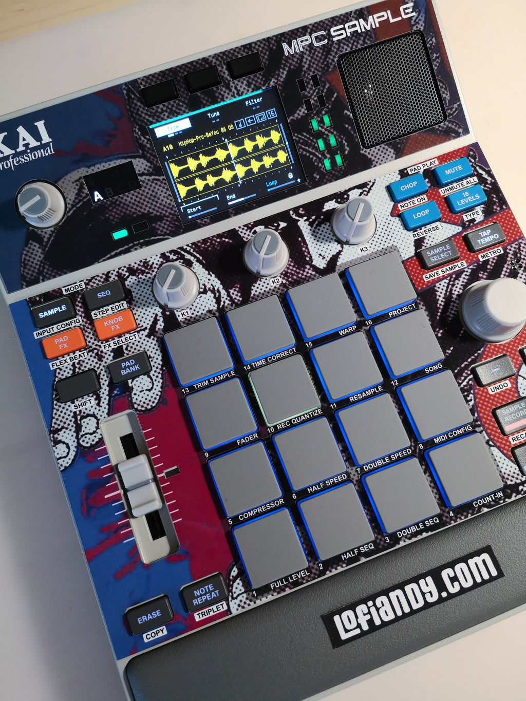 Hokuto No Ken - AKAI MPC Sample Skin