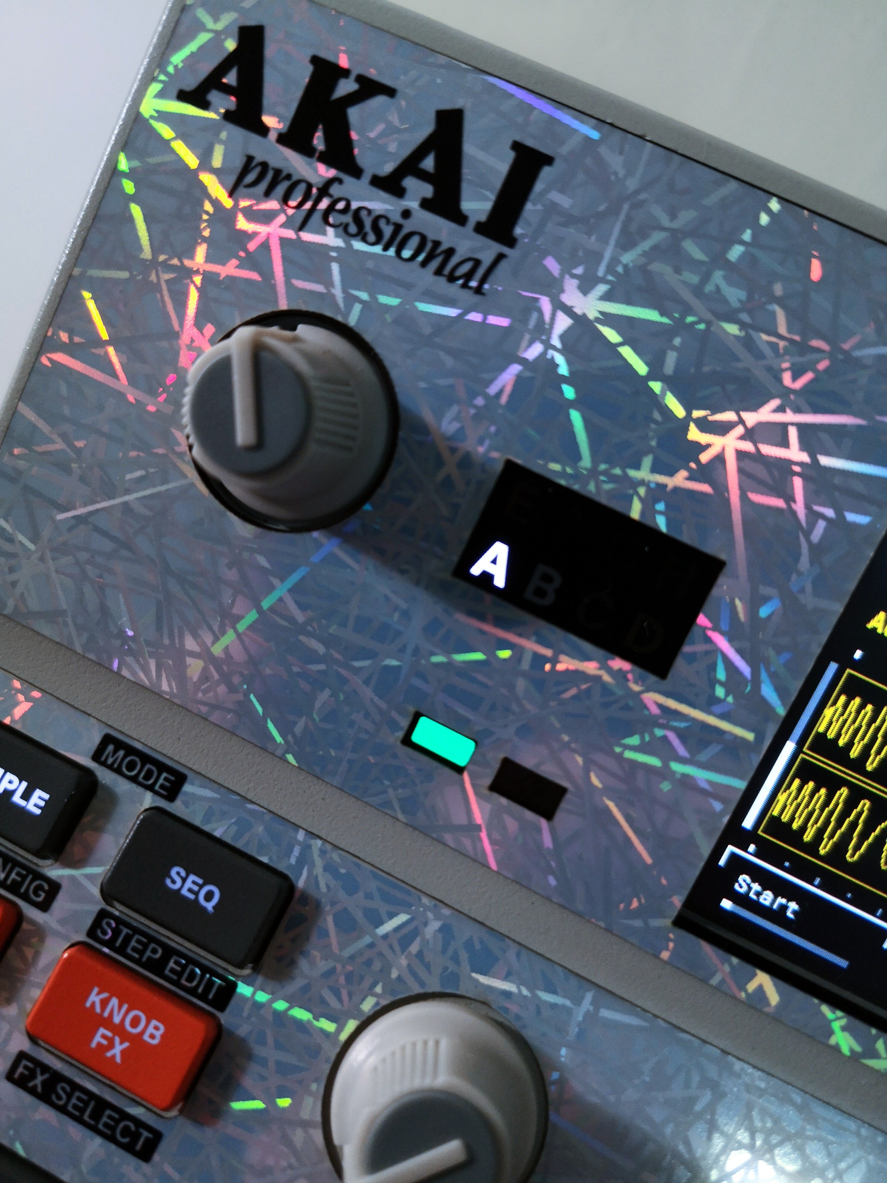 Special Holographic - AKAI MPC Sample Skin - Lofi Andy