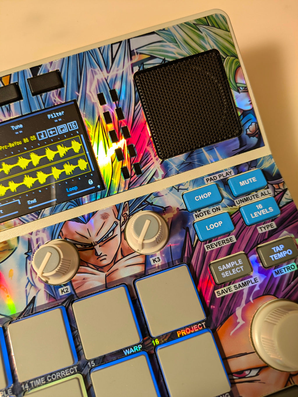 Dragon Ball Z - Special Holographic - AKAI MPC Sample Skin