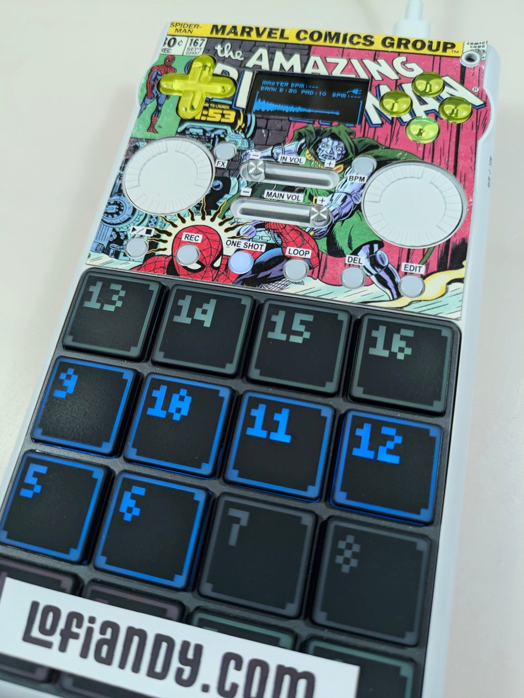 Spiderman 02 - Casio SXC-1 Skin